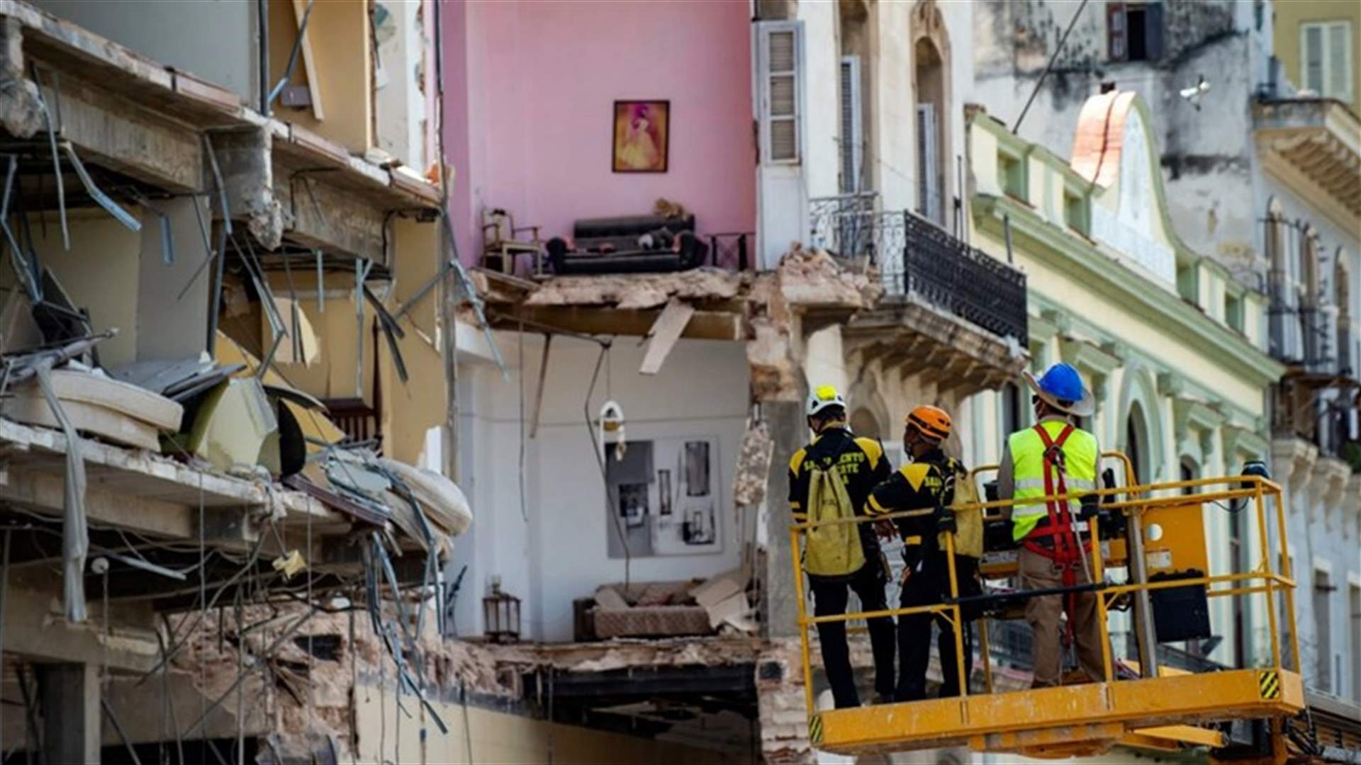 ارتفاع حصيلة ضحايا انفجار فندق في كوبا إلى 43 قتيلاً