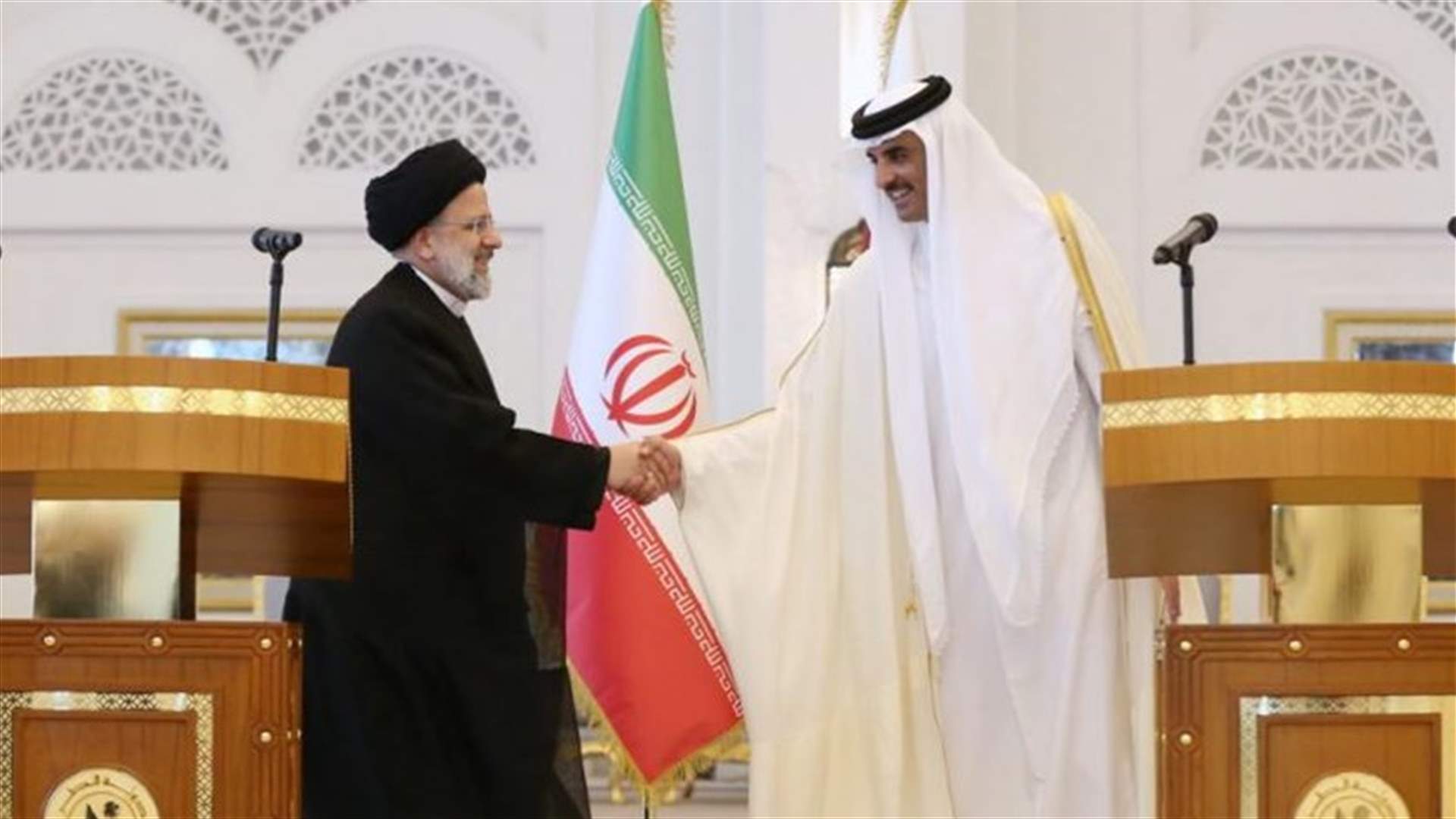 أمير قطر يزور إيران الخميس