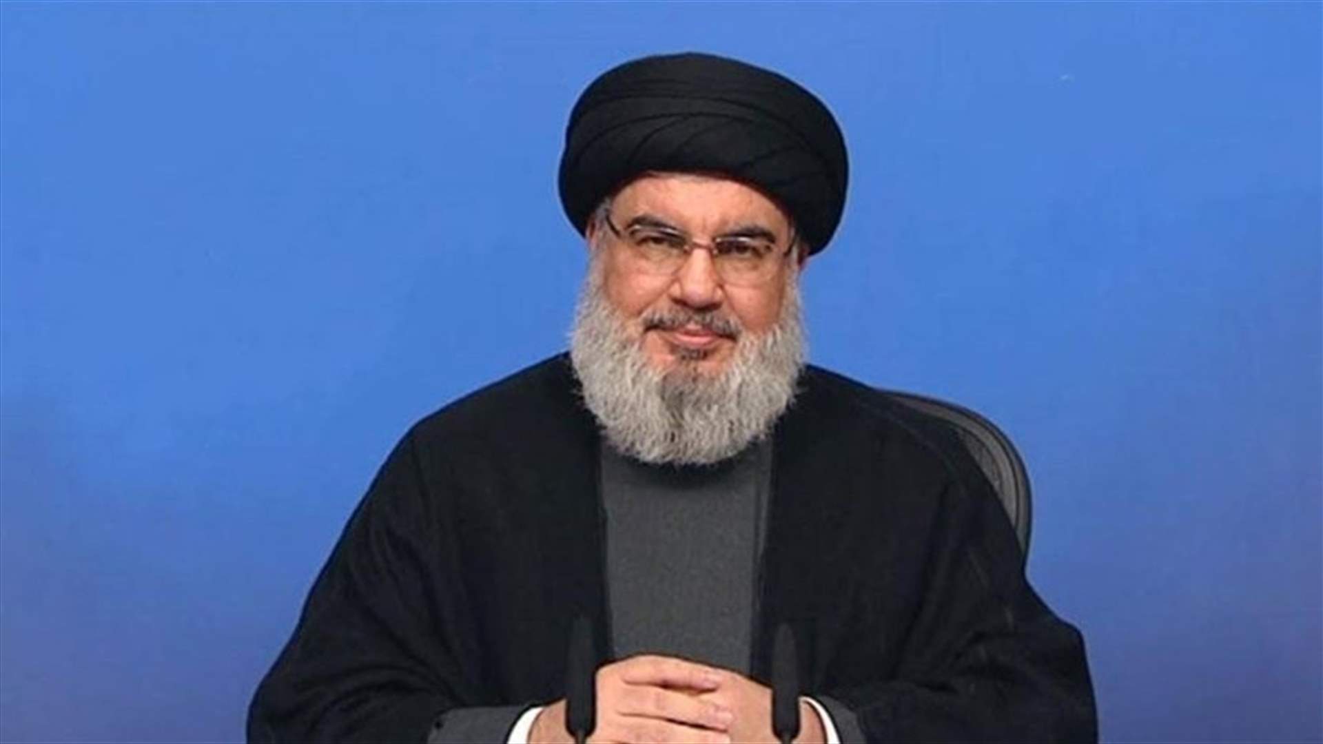 Nasrallah to Christians in Bekaa: Are you with the hand that carried arms to defend you or with the one who was extended to armed groups to attack you&#63;