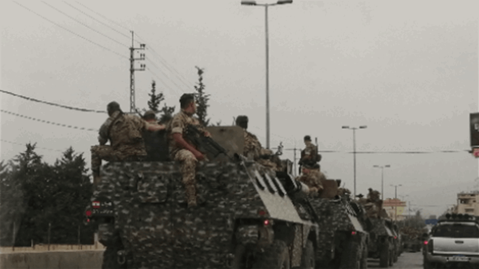 عملية انتشار واسعة للجيش في مدينة زحلة وقضائها عشية الانتخابات