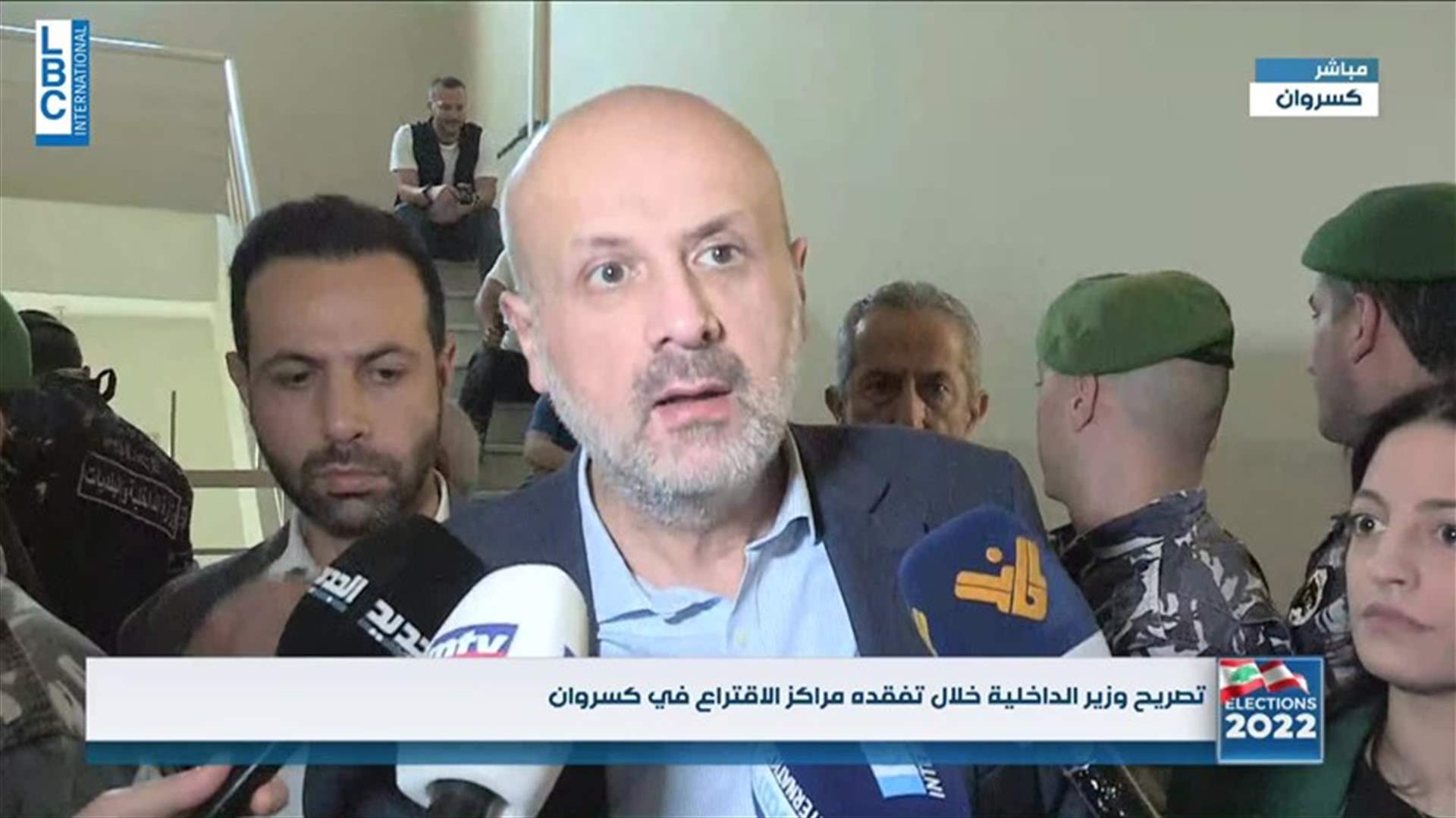 مولوي تفقد مراكز الاقتراع في كسروان: لبنان يستأهل أن يتوجه مواطنوه الى الصناديق