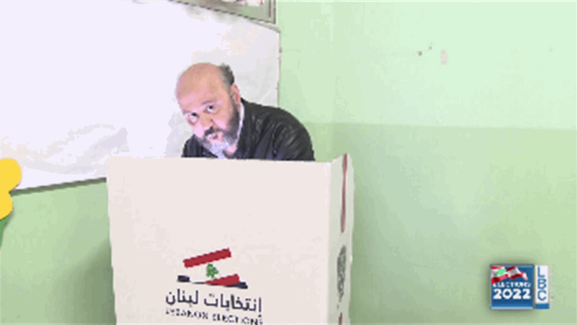 المرشّح عن المقعد الكاثوليكي في قضاء المتن ملحم رياشي أدلى بصوته