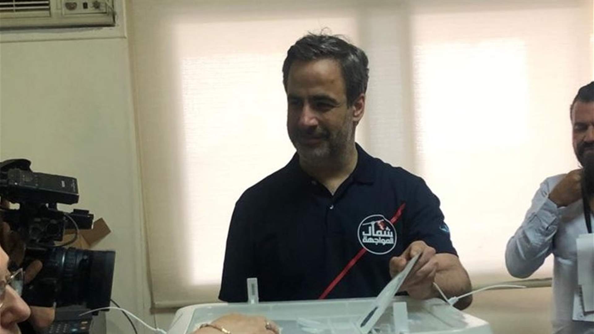 Michel Mouawad casts his vote: High voting turnout amidst democratic atmosphere