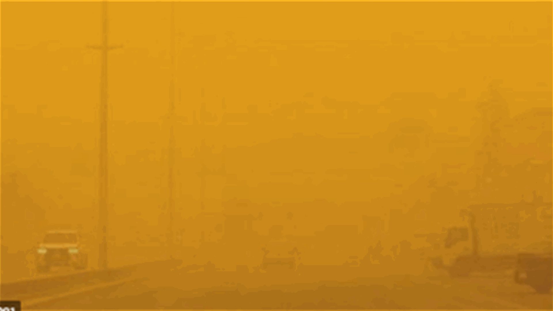 Dust storm causes “almost no” vision in Saudi Arabia