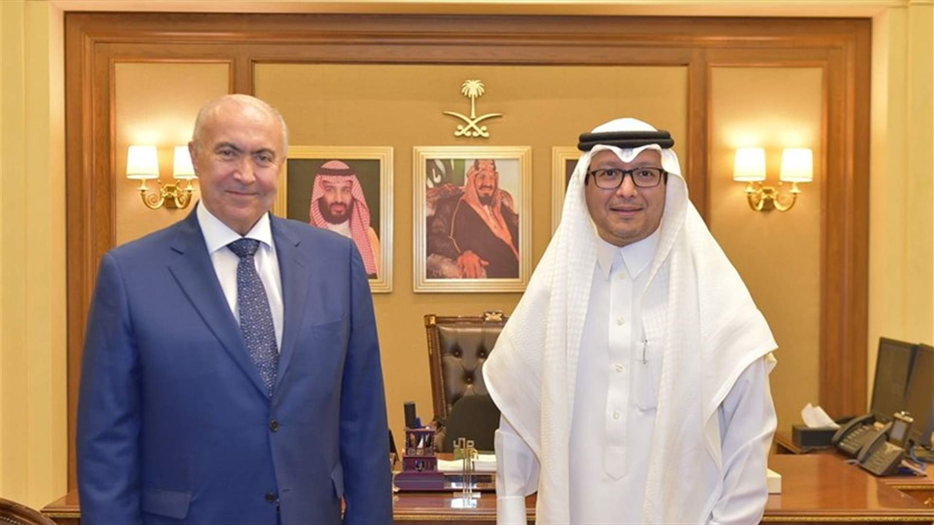 لقاء جمع مخزومي وبخاري: نتائج الانتخابات انتصار لمنطق الدولة على الدويلة