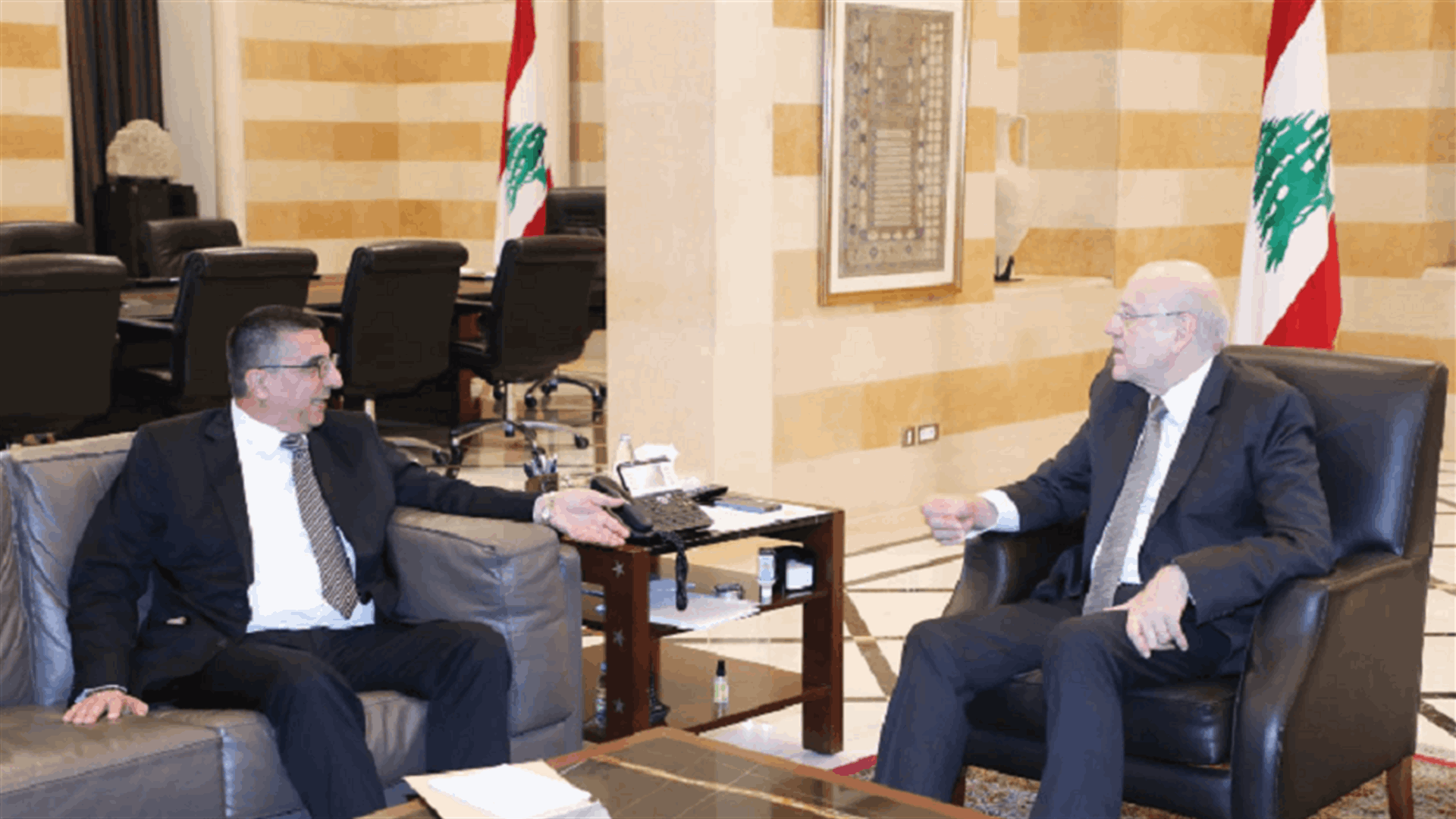 ميقاتي استقبل وزير الشؤون الاجتماعية... وهذا ما جرى بحثه