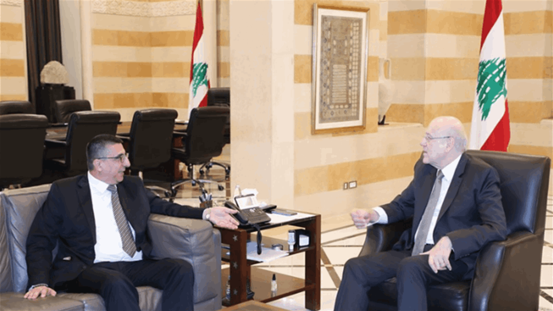 ميقاتي التقى وزيري الشؤون والاتصالات... القرم: تعديل تعرفة الاتصالات لضمان استمرارية القطاع