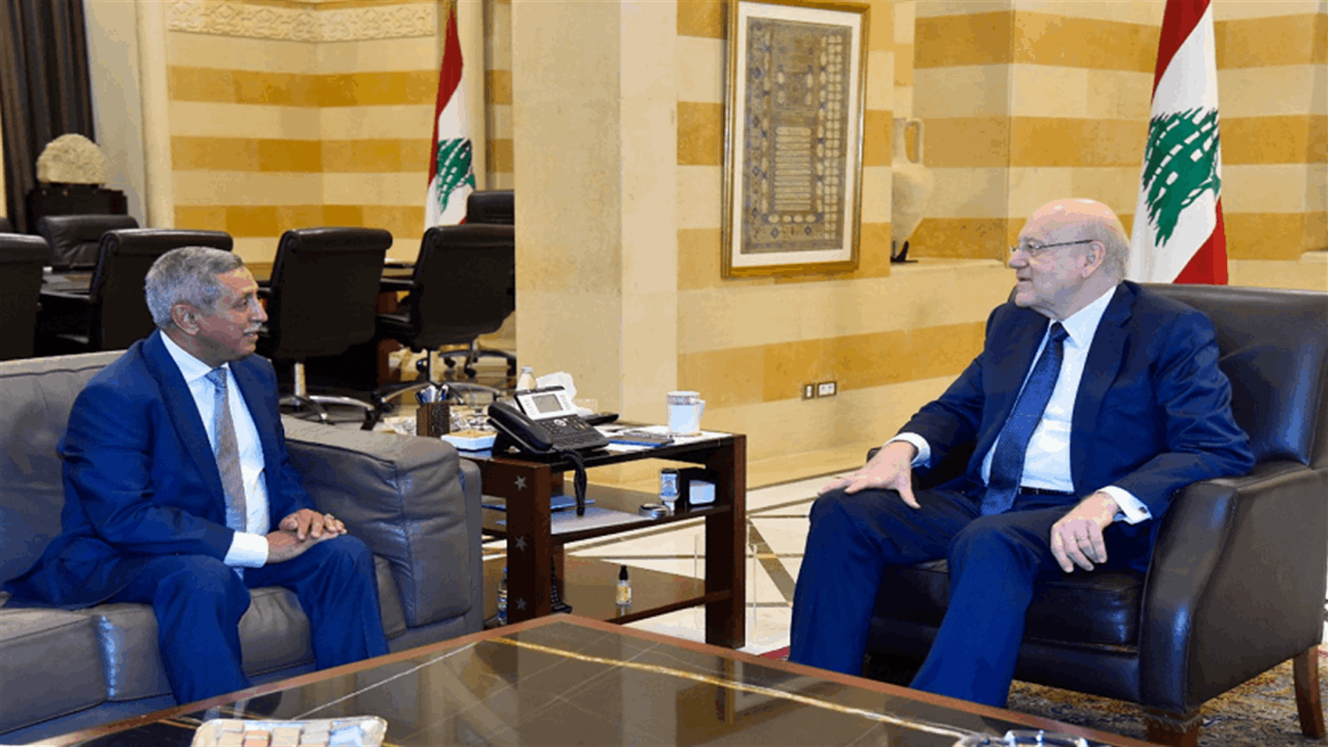 PM Mikati meets Yemeni ambassador