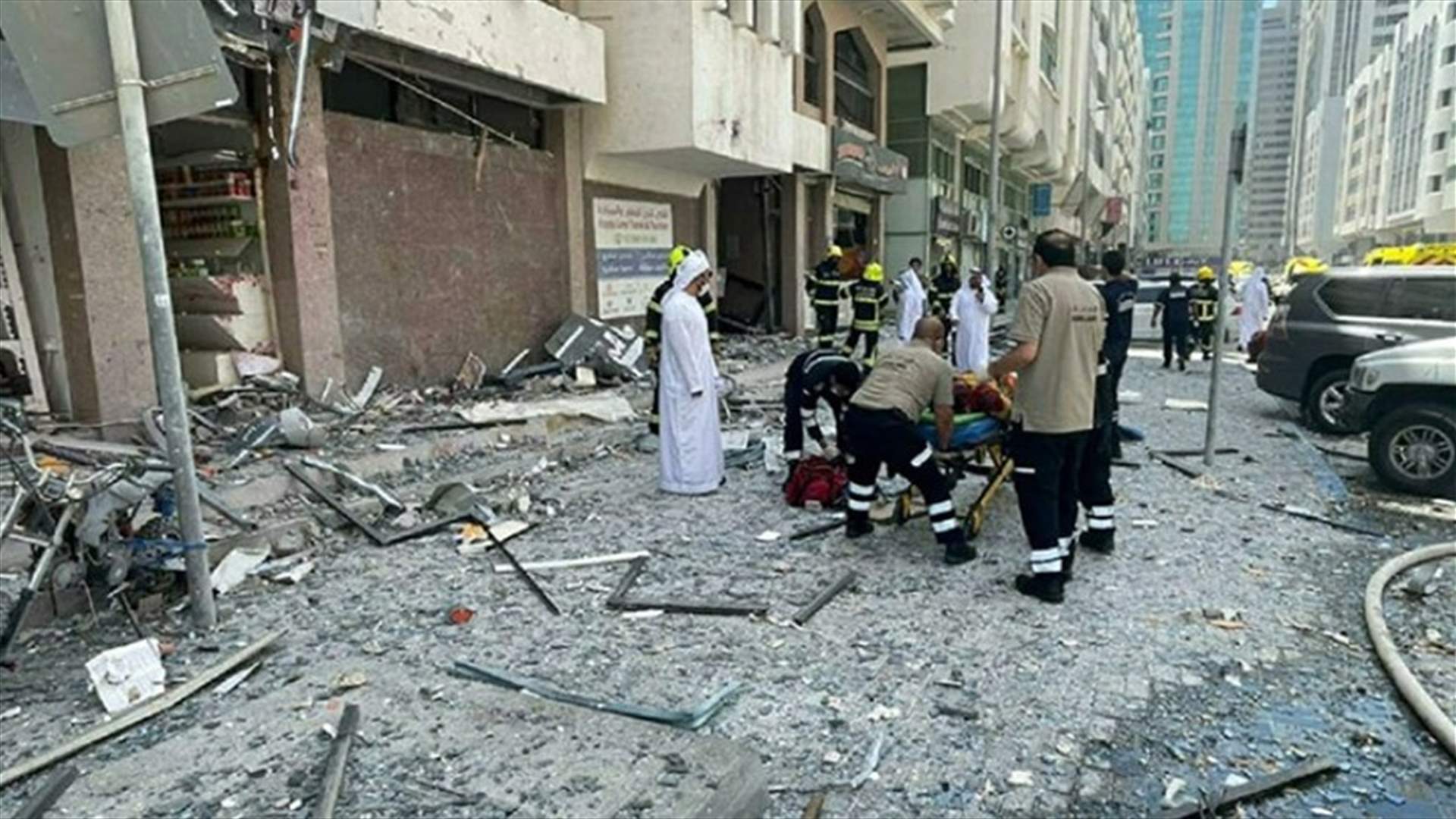 قتيلان و120 جريحًا بانفجار أسطوانة غاز في أبوظبي