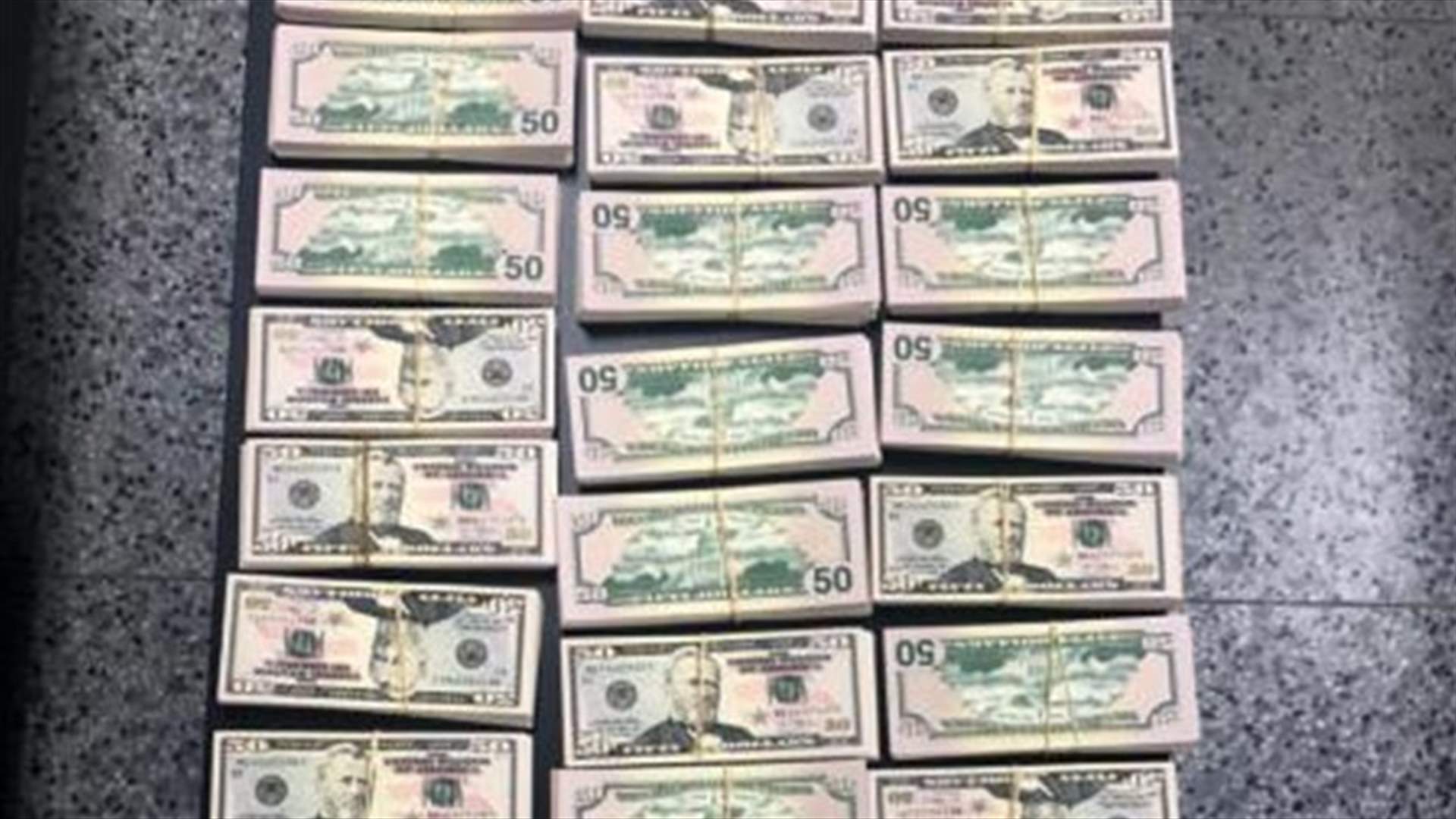 إحباط عملية تهريب مبلغ كبير من الدولارات المزيفة إلى تركيا وتوقيف شخصين
