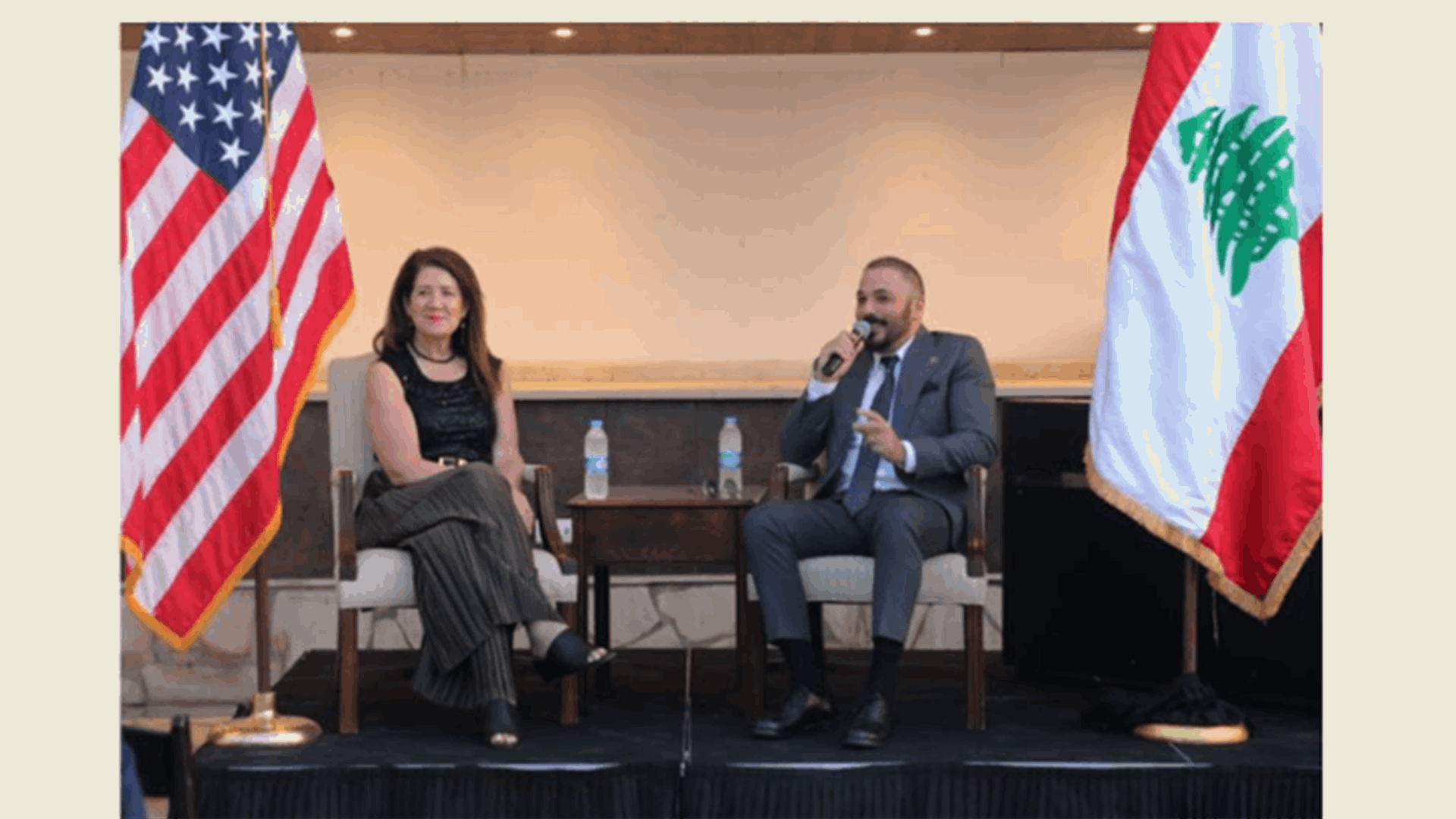 لقاء فني في السفارة الاميركية