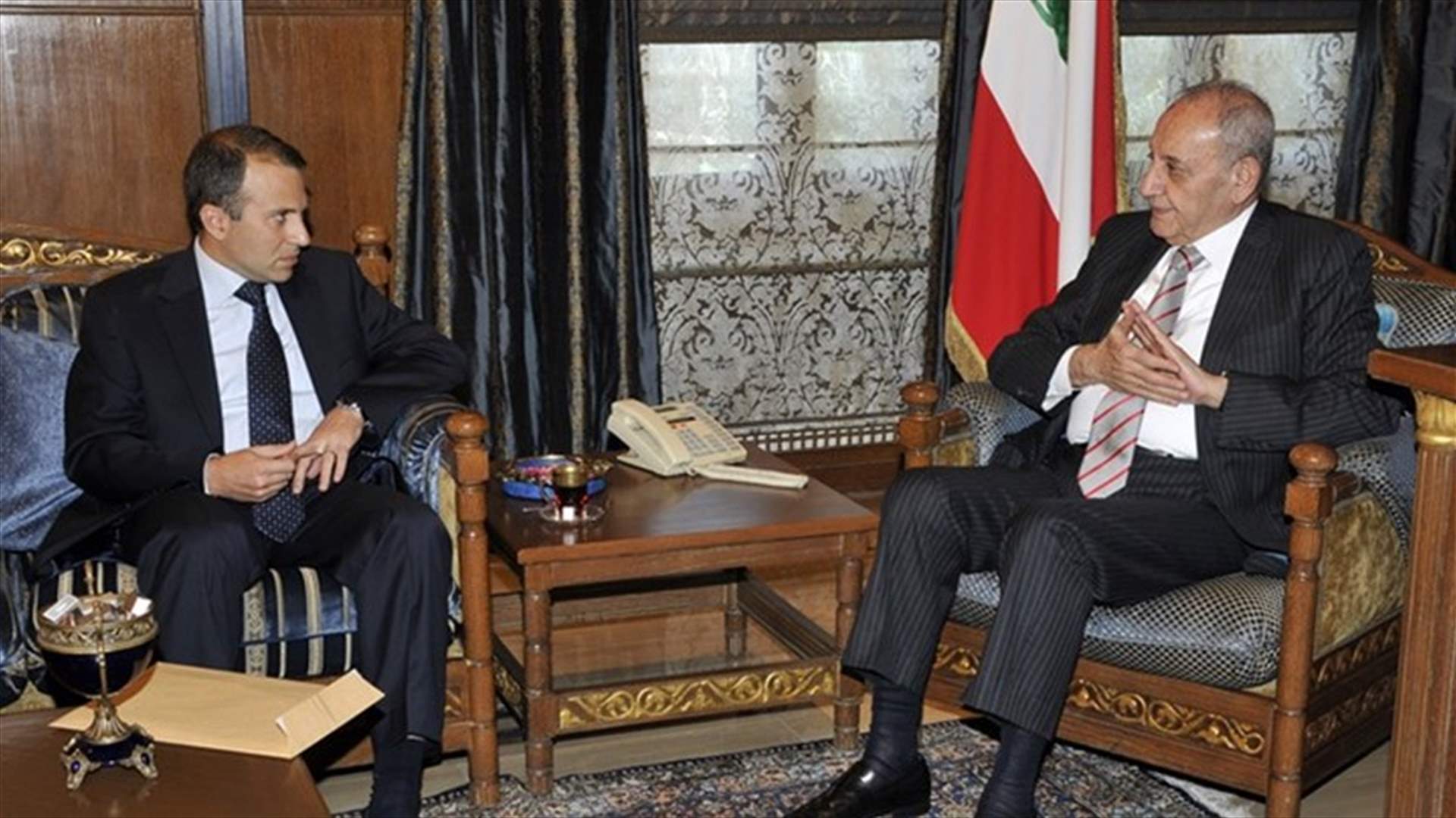 عشية جلسة انتخاب رئيس المجلس ونائبه... "الأجواء ايجابية" بين بري وباسيل (الجمهورية)