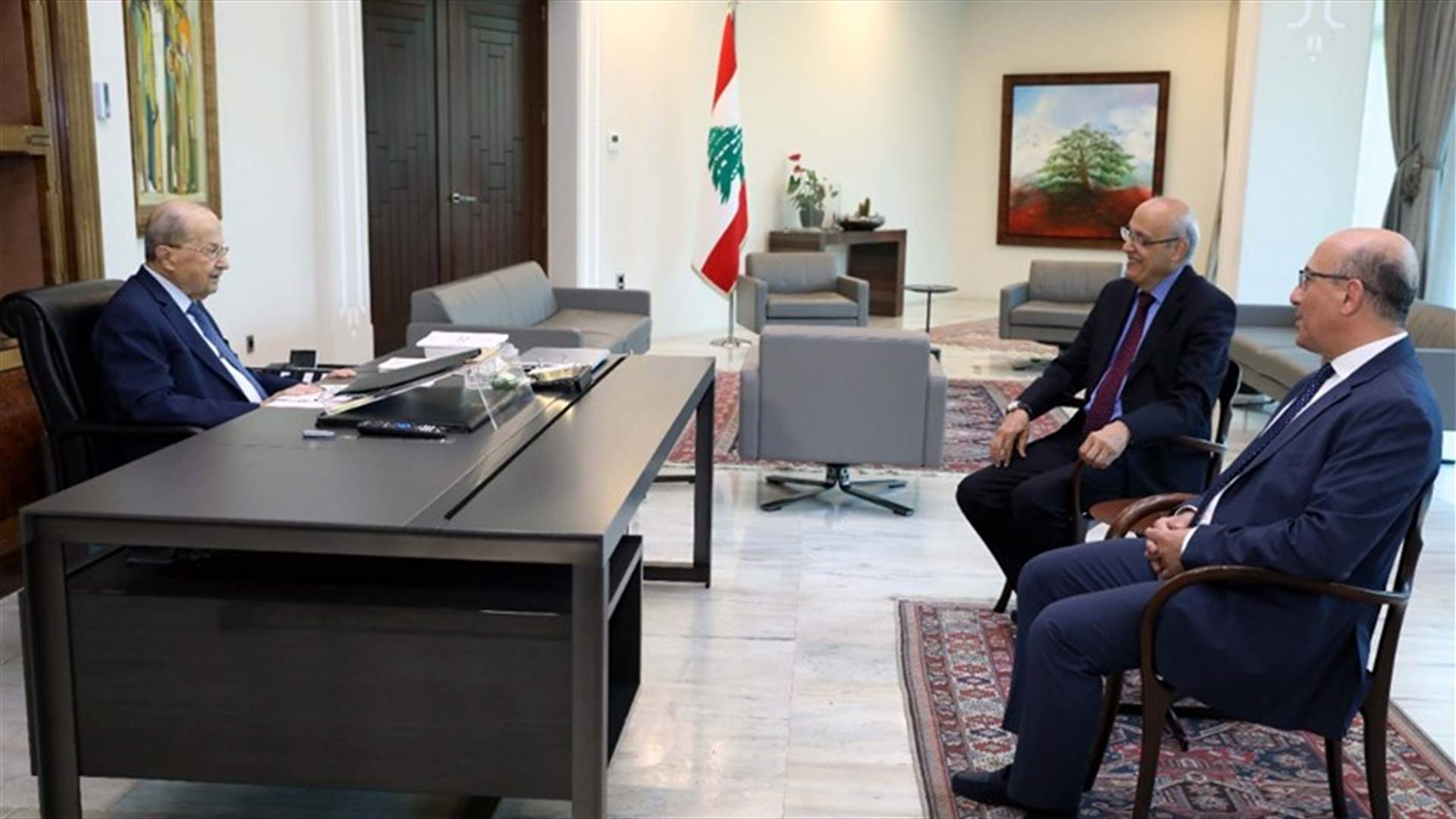 عون إطلع من كلاس على قرارات مؤتمر وزراء الشباب والرياضة العرب والتقى أبو شرف وبخاش