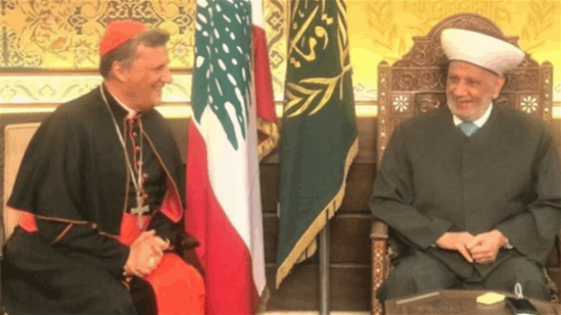 غريك زار دريان: تلاقينا في موضوع العيش المشترك بين الطوائف وأهمية الحوار بين الأديان