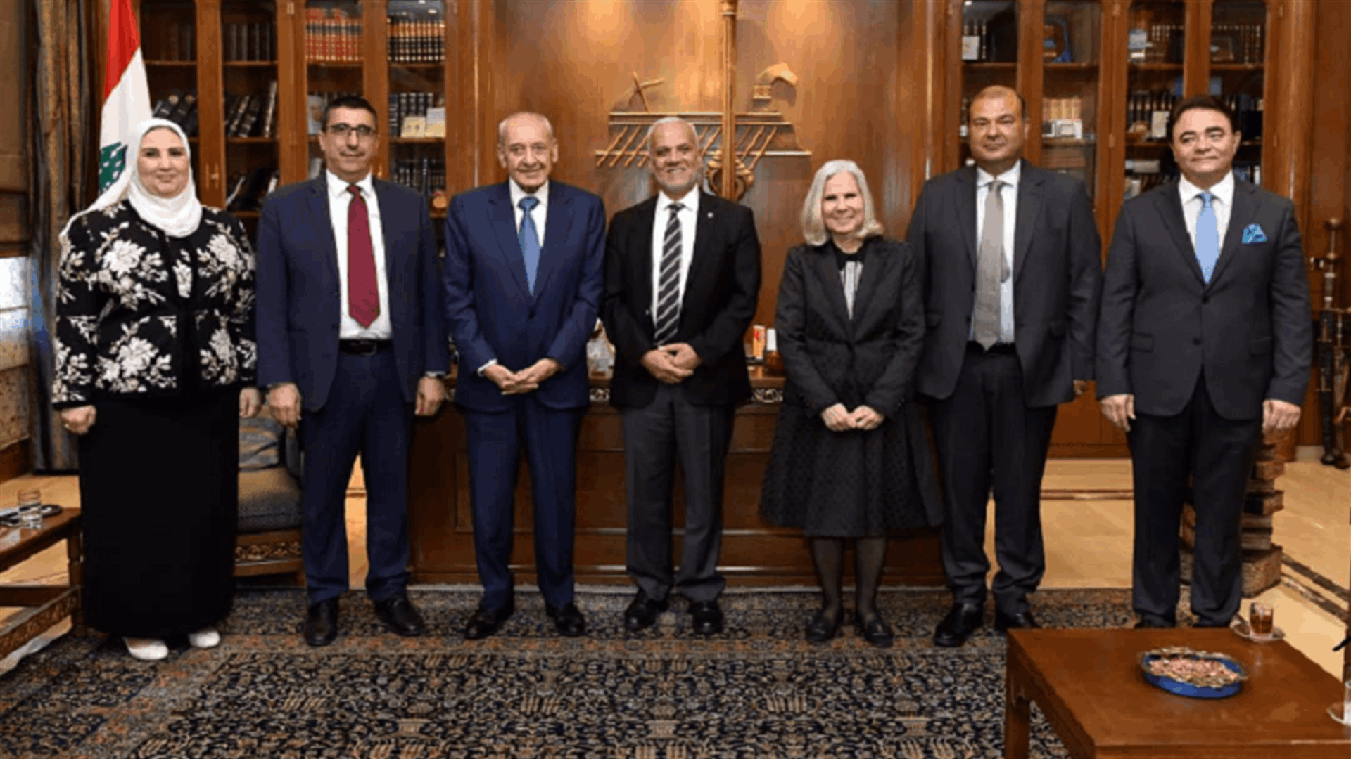بري استقبل وفدا من مجلس وزراء الشؤون الإجتماعية العرب وتلقى رسائل تهنئة