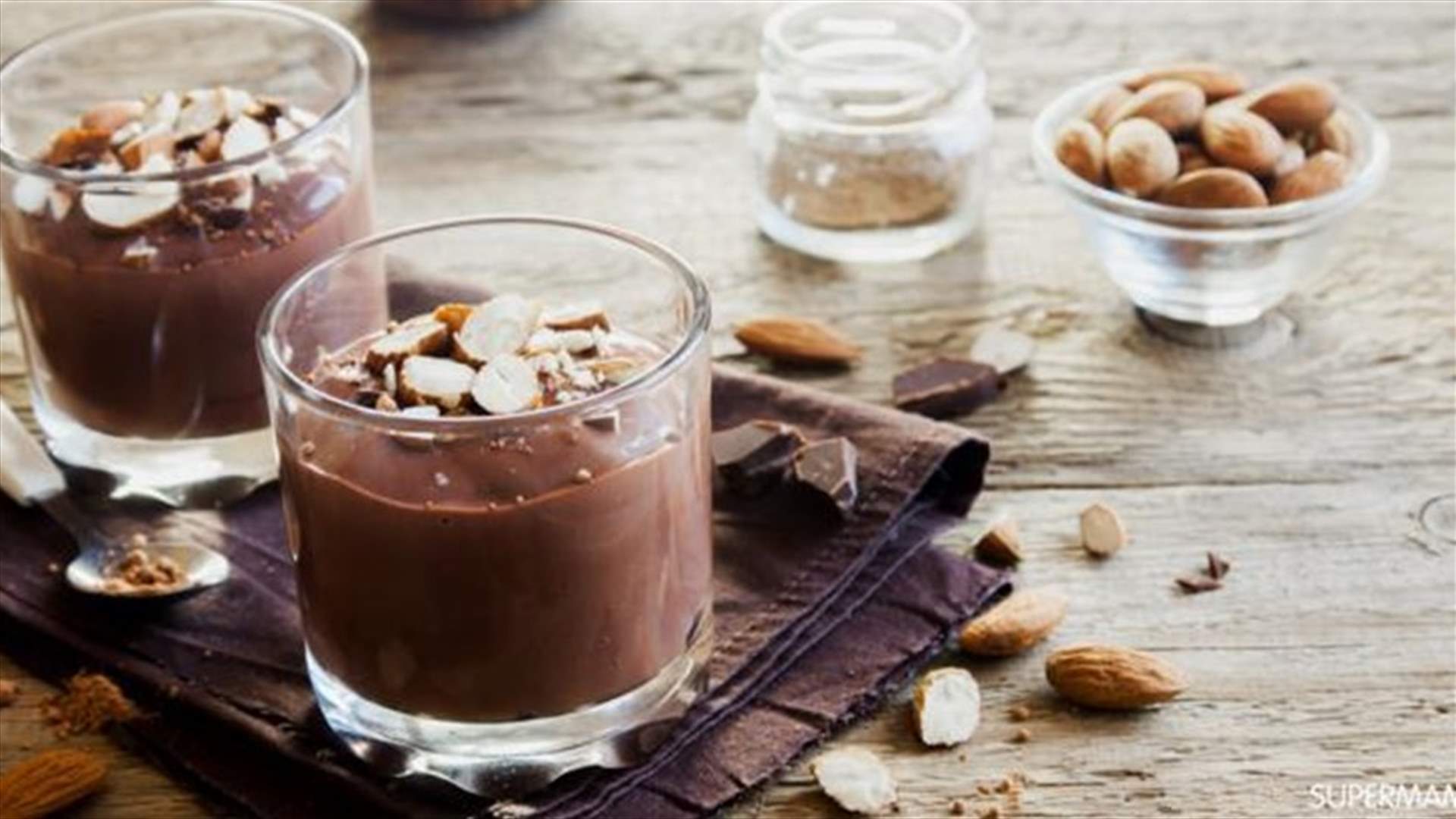 طريقة سهلة لتحضير مهلبية الشوفان بالشوكولاتة المفيدة