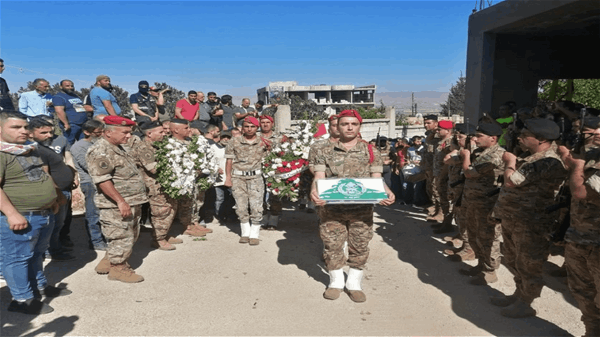 تشييع الشهيد شمص في بوداي