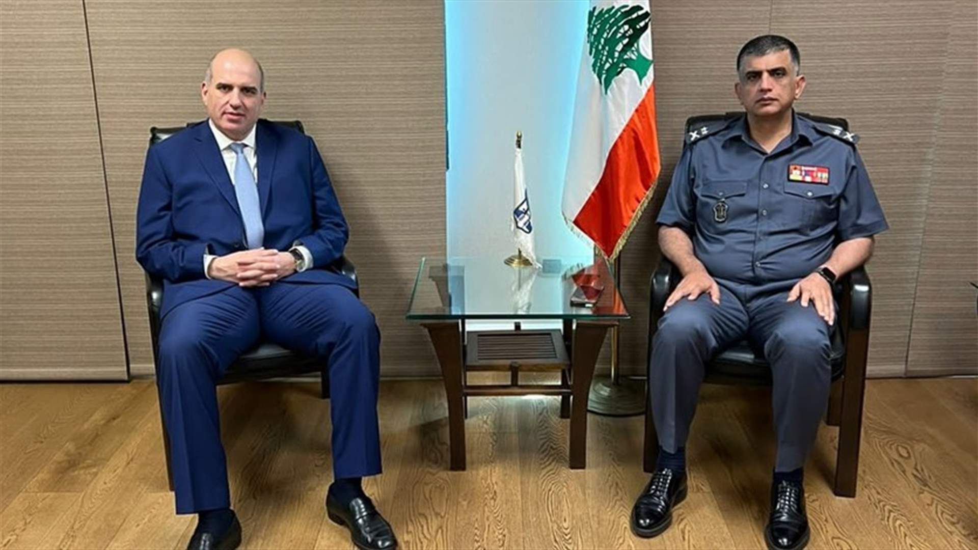 اللواء عثمان ولحود بحثا في موضوع سلامة الغذاء وكيفيّة الحفاظ على الثروة الحرجيّة