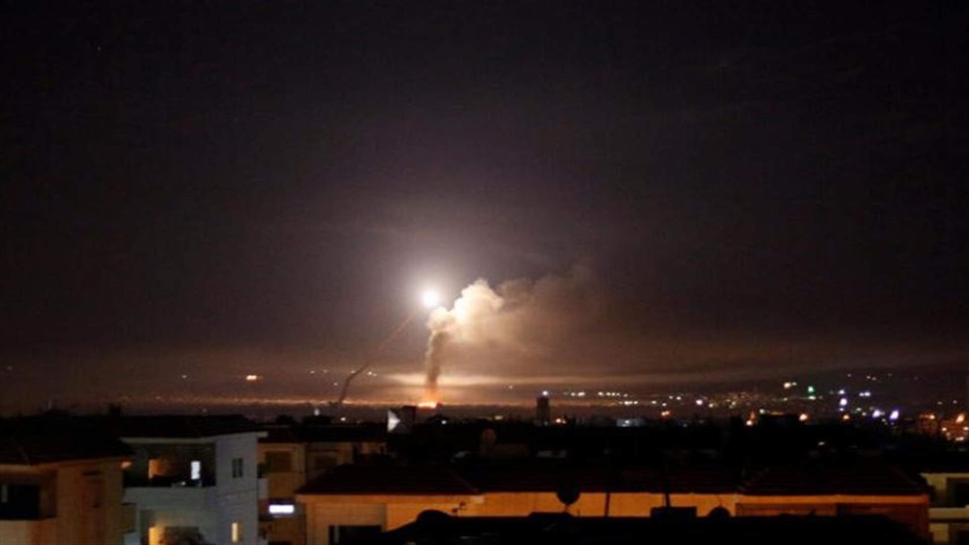 الدفاعات الجوية السورية تعترض صواريخ إسرائيلية جنوب دمشق