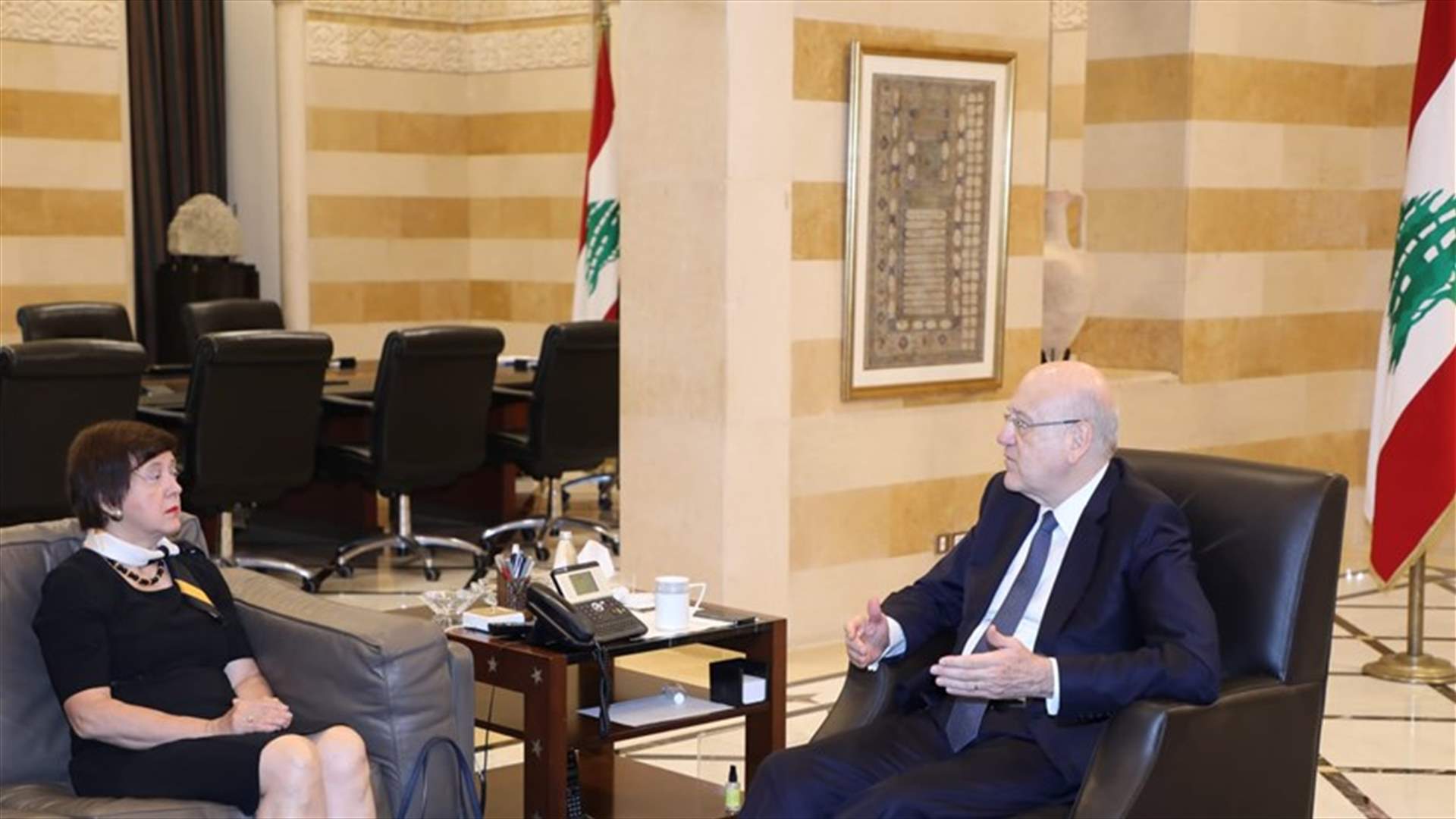 الاصلاحات المطلوبة من البرلمان والحكومة بين ميقاتي وفرونتسكا
