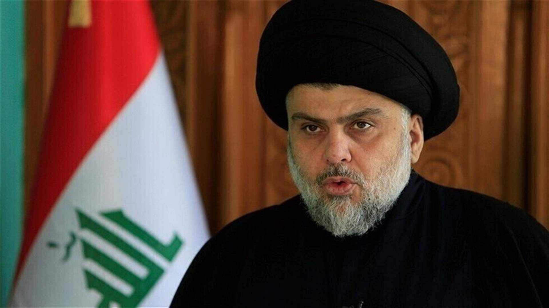 مقتدى الصدر يهدد بـ&quot;استقالة&quot; نواب التيار الصدري من البرلمان العراقي