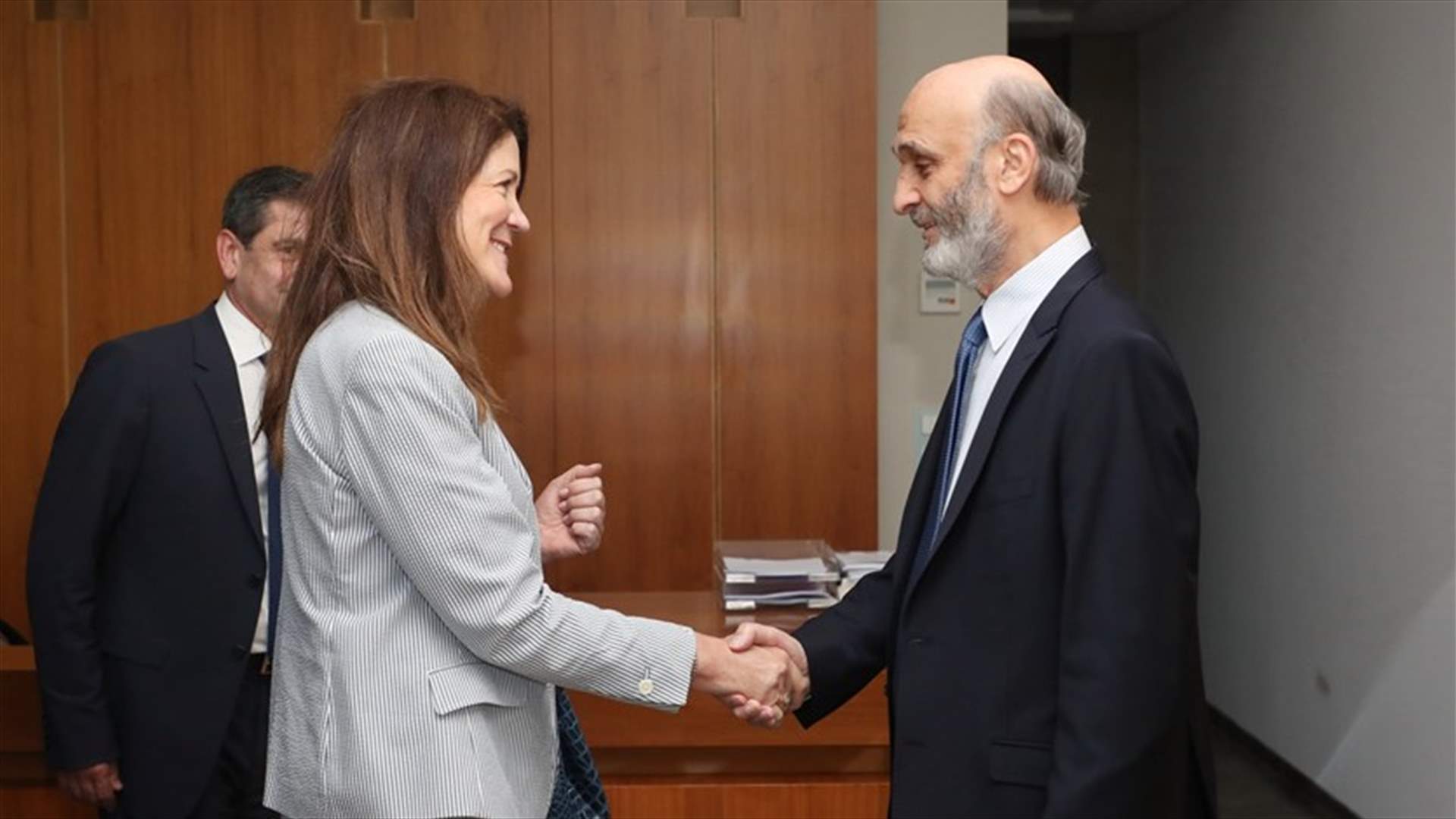 السفيرة الأميركية في معراب