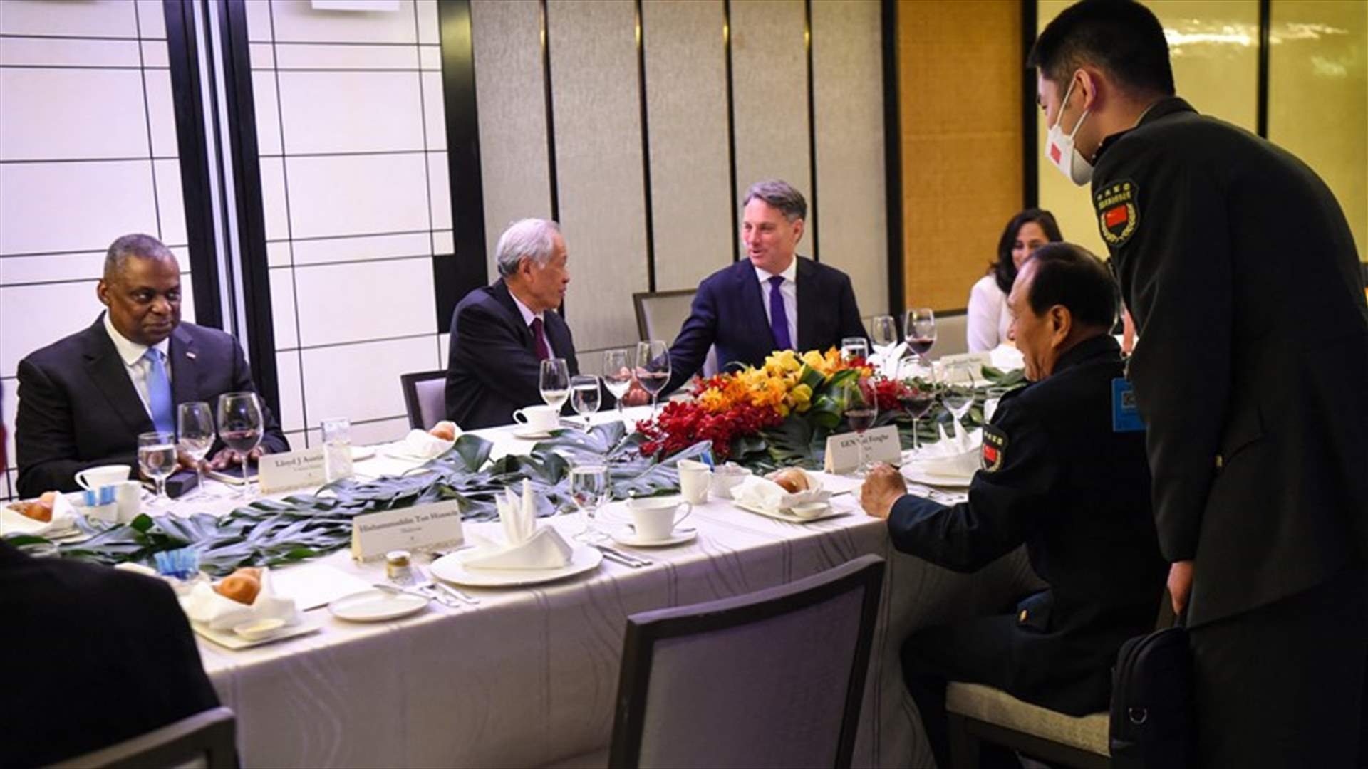 Australia, China defense ministers meet for first time in 3 years