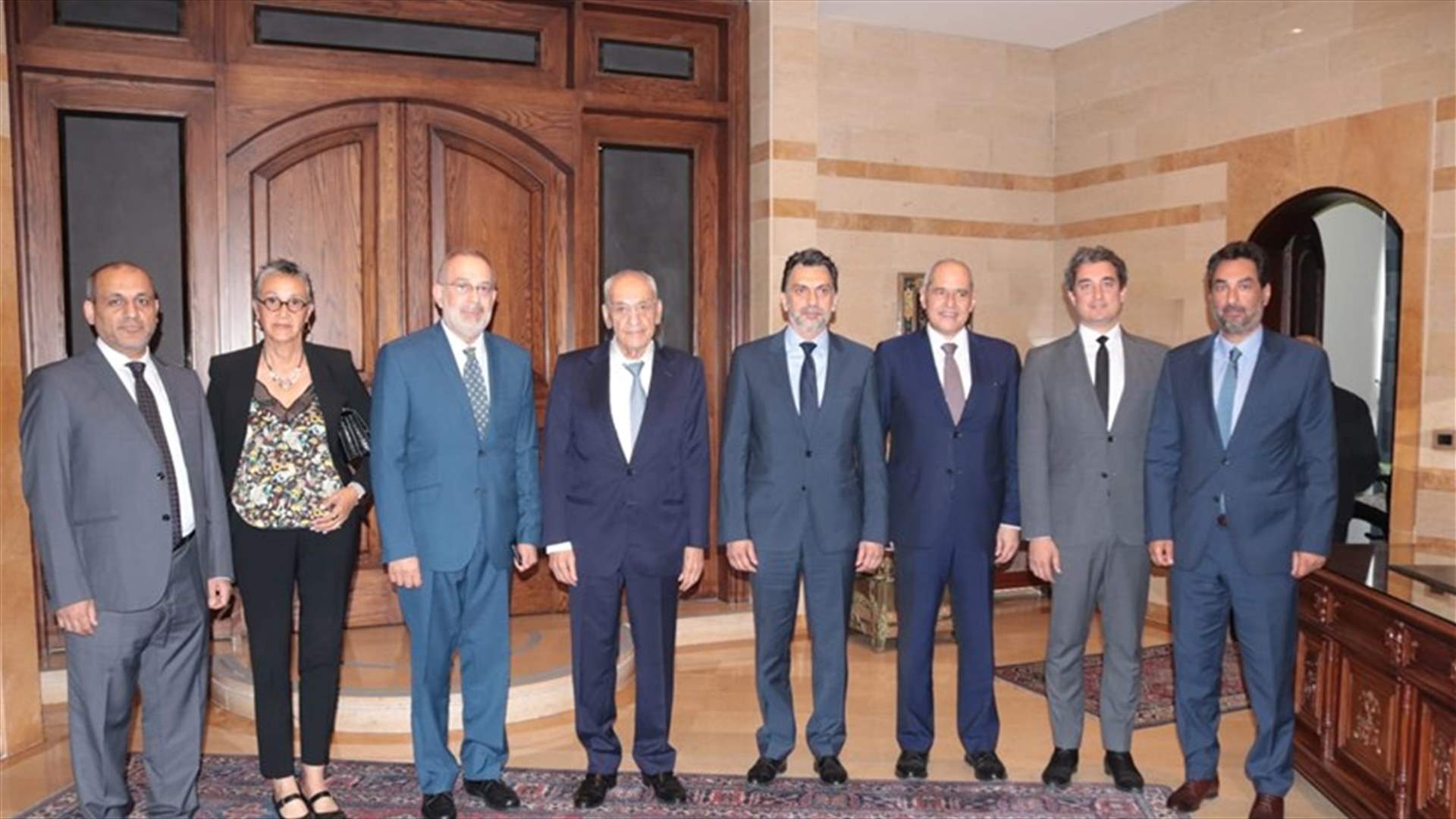 بري عرض التطورات مع ميقاتي واستقبل سفيرتين ووفد النواب التغييريين وتلقى تهنئة من المالكي