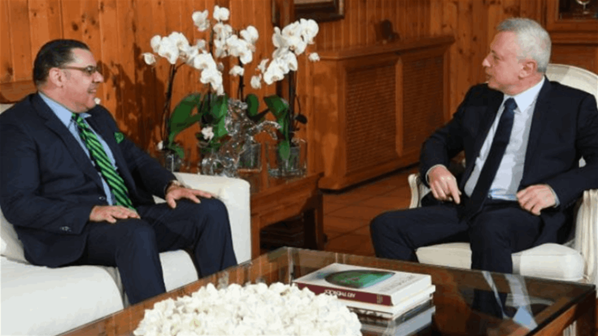 فرنجية بحث والسفير المصري في التطورات واستقبل السفير الباكستاني