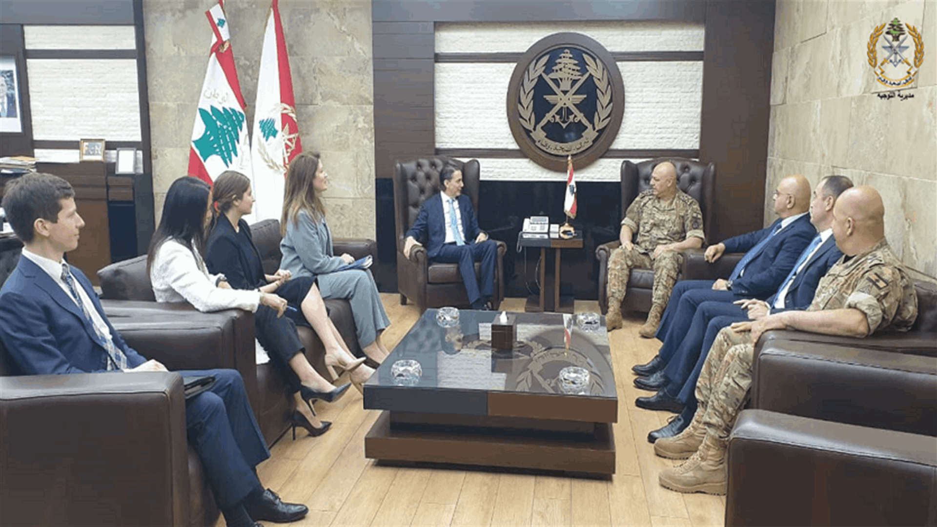 قائد الجيش استقبل هوكشتاين... وبحث في موضوع ترسيم الحدود البحرية