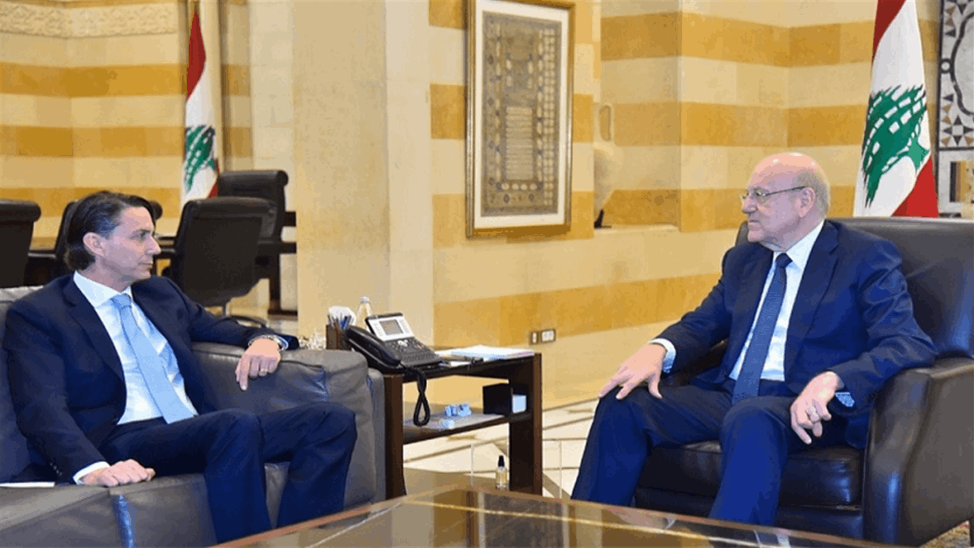 ميقاتي التقى هوكشتاين... وهذا ما تبلّغه الموفد الأميركي!