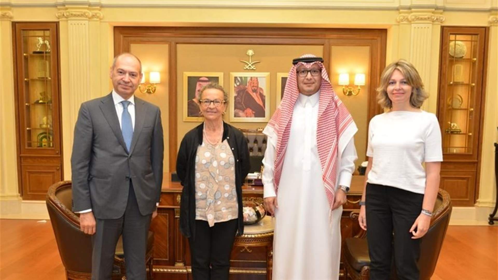 بخاري استقبل مسؤولة أممية.. وهذا ما جرى البحث فيه