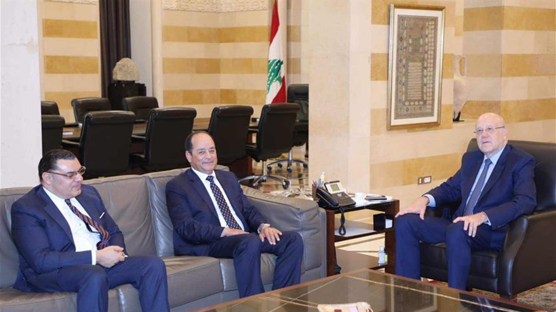 السفير المصري بعد لقاء ميقاتي: ملتزمون بدعم لبنان حتى الخروج من أزمته
