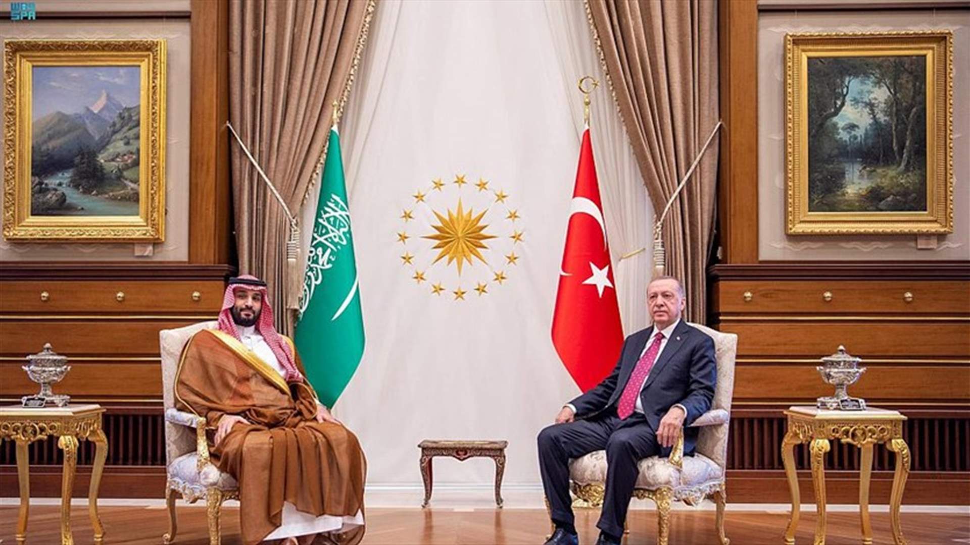 بيان مشترك لزيارة ولي العهد السعودي الى تركيا: تعاون في مجالات عدة