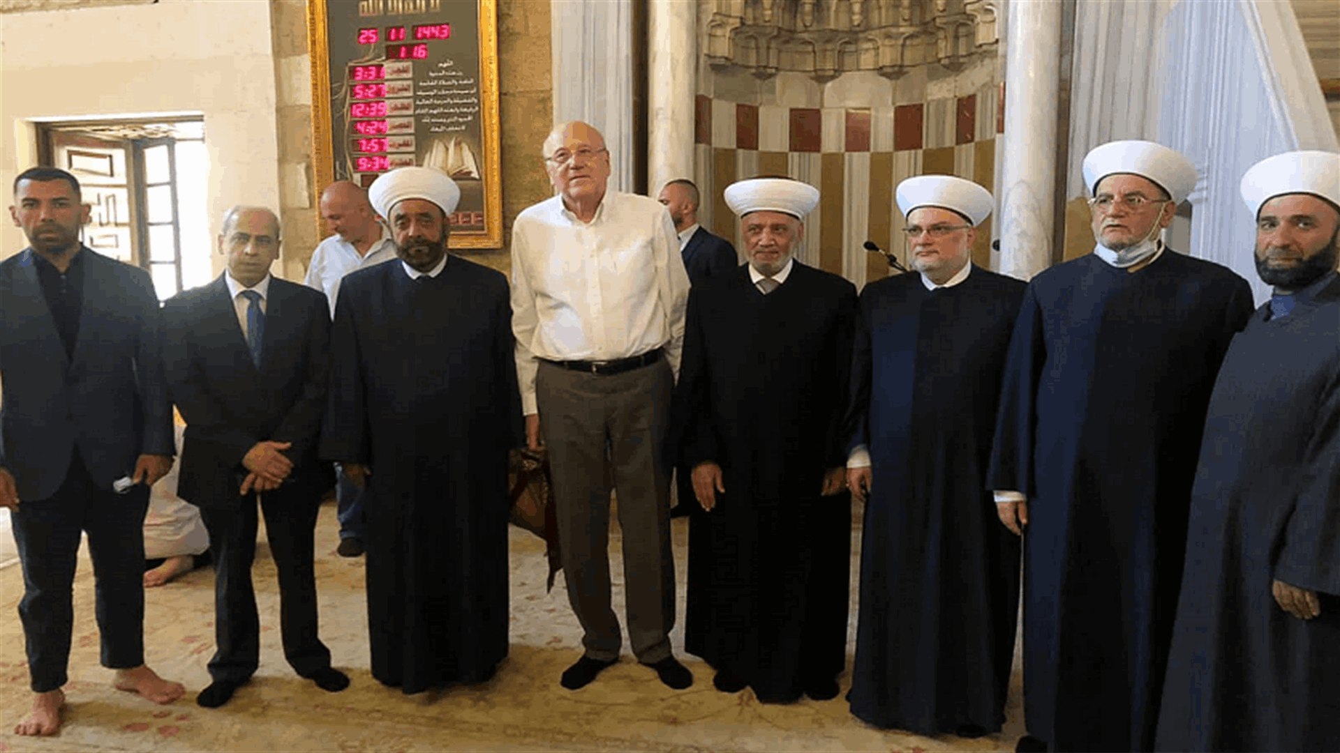 PM-designate Mikati visits Grand Mufti Derian-[PHOTOS]