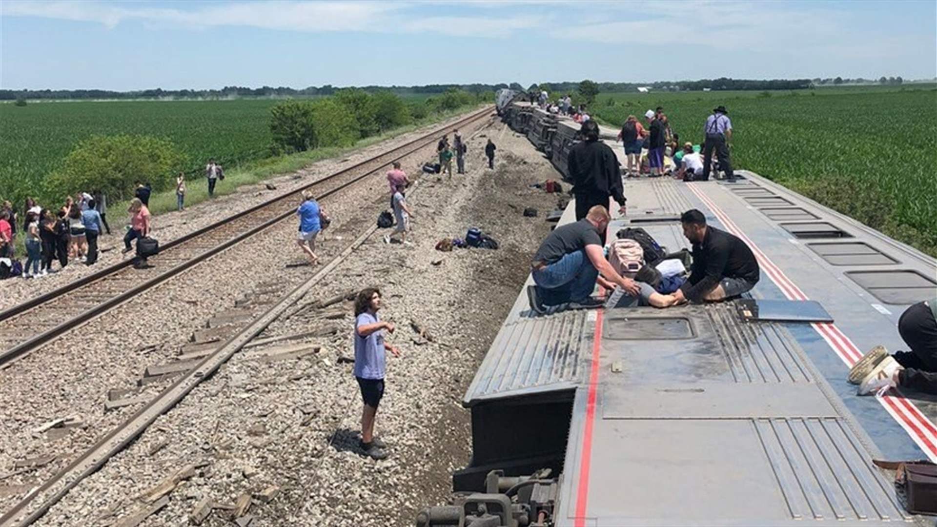 Three dead in Amtrak train crash and derailment in Missouri