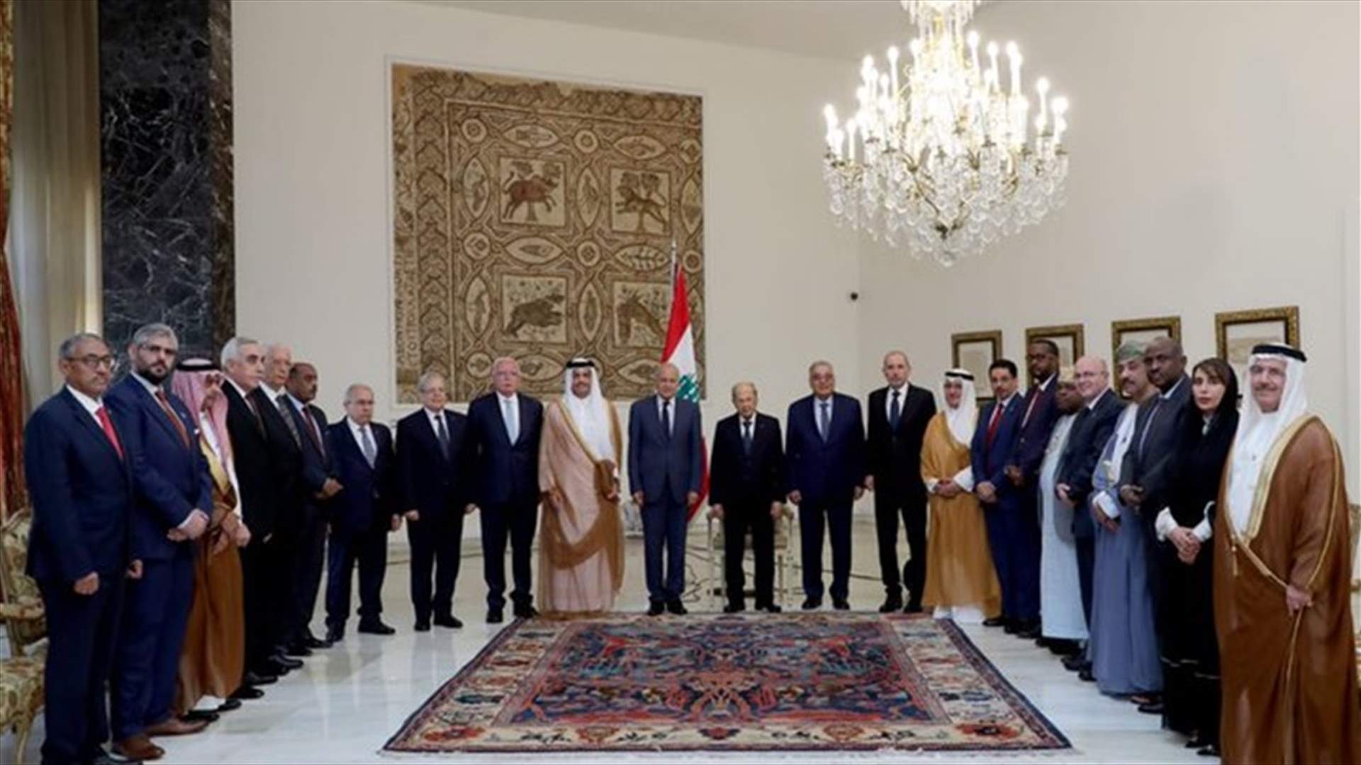 عون: لبنان لم يعد قادرا على تحمل أعباء الاعداد الكبرى للاجئين والنازحين