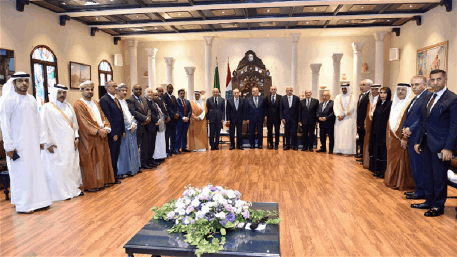 بري استقبل وزراء خارجية الدول العربية: لبنان لن ينسى أشقاءه العرب