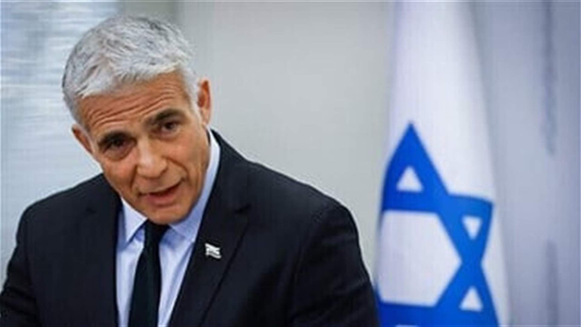 Lapid says Hezbollah impediment to deal between Israel and Lebanon over maritime borders