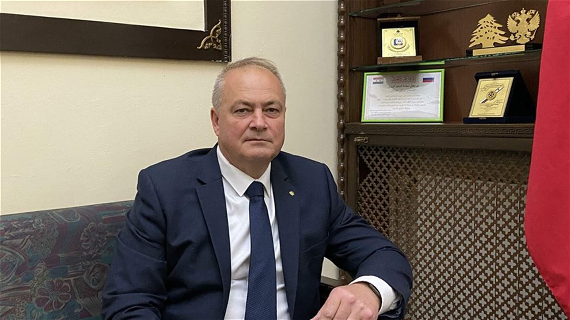 روداكوف لـ"أخبار اليوم": نتمنى انجاز ترسيم الحدود في اسرع وقت ممكن.. واجراء الانتخابات الرئاسية في المهلة الدستورية والقانونية