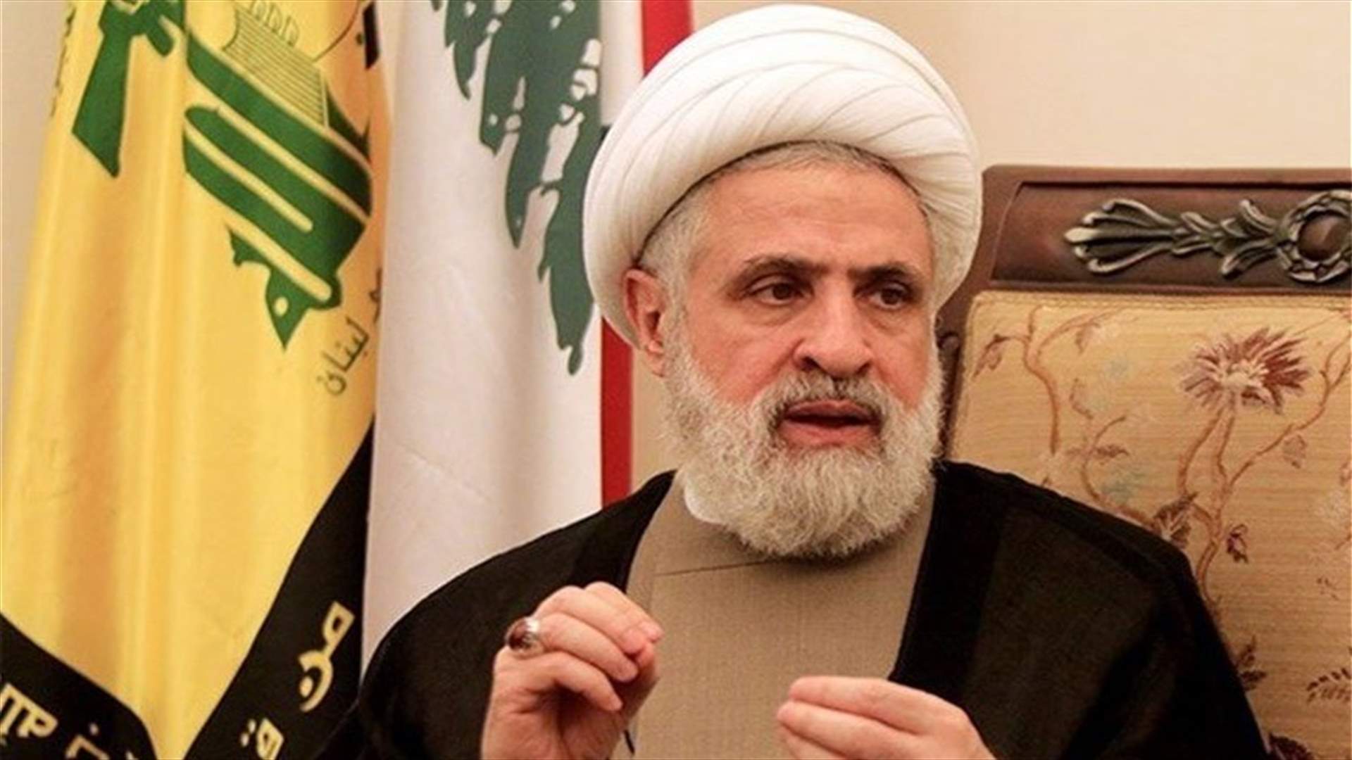 قاسم: لا نساعد أحدًا بالفساد.. وماذا قال عن الجيش ورئاسة الجمهورية؟