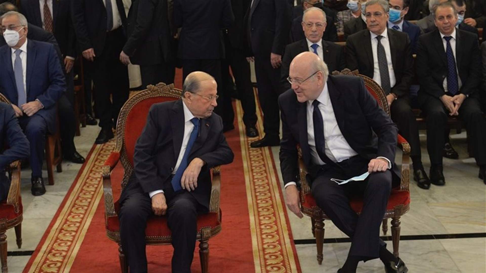 اللقاء المقبل بين عون وميقاتي يشكّل الفرصة الاخيرة والحاسمة (الجمهورية)