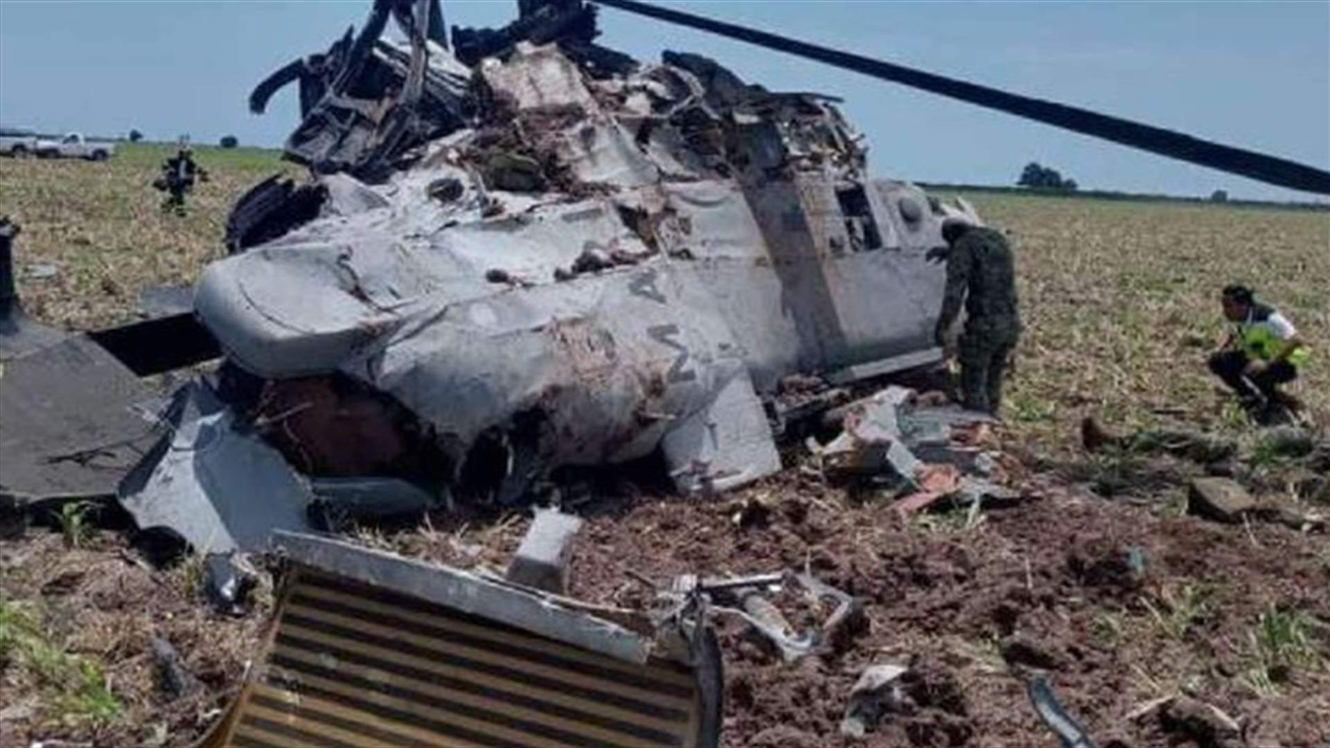 مقتل 14 شخصا بتحطم مروحية في المكسيك