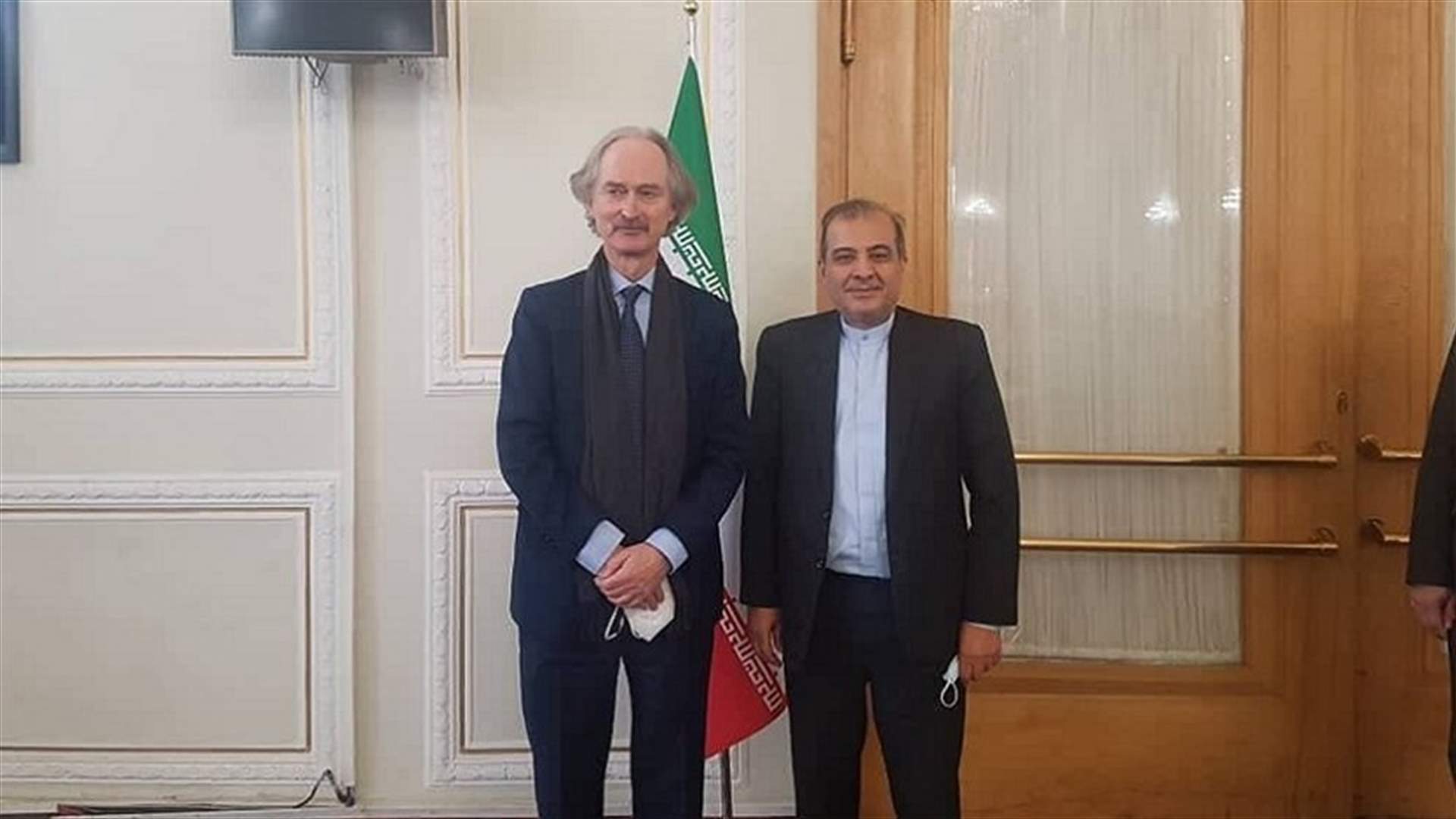 مباحثات إيرانية أممية حول سوريا