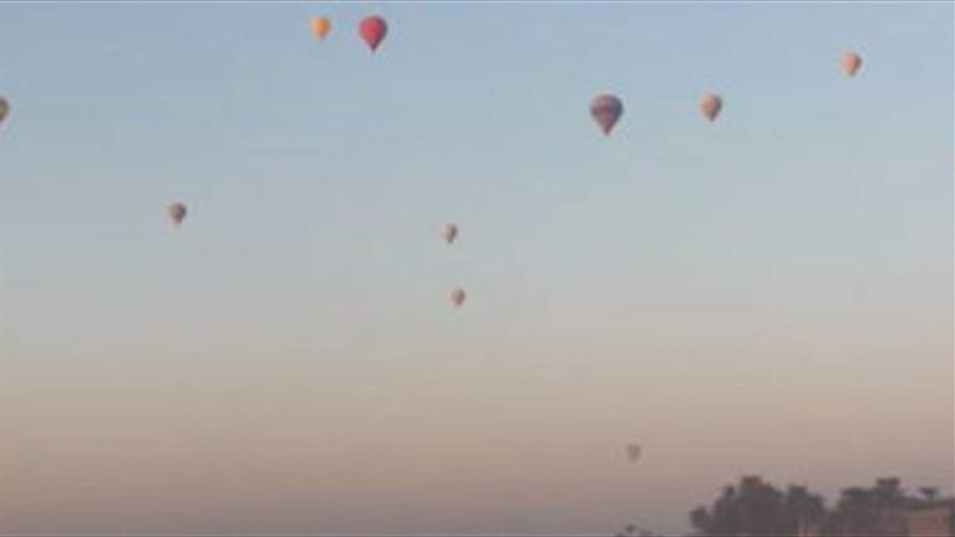 Egypt suspends hot air ballooning over Luxor after two injured