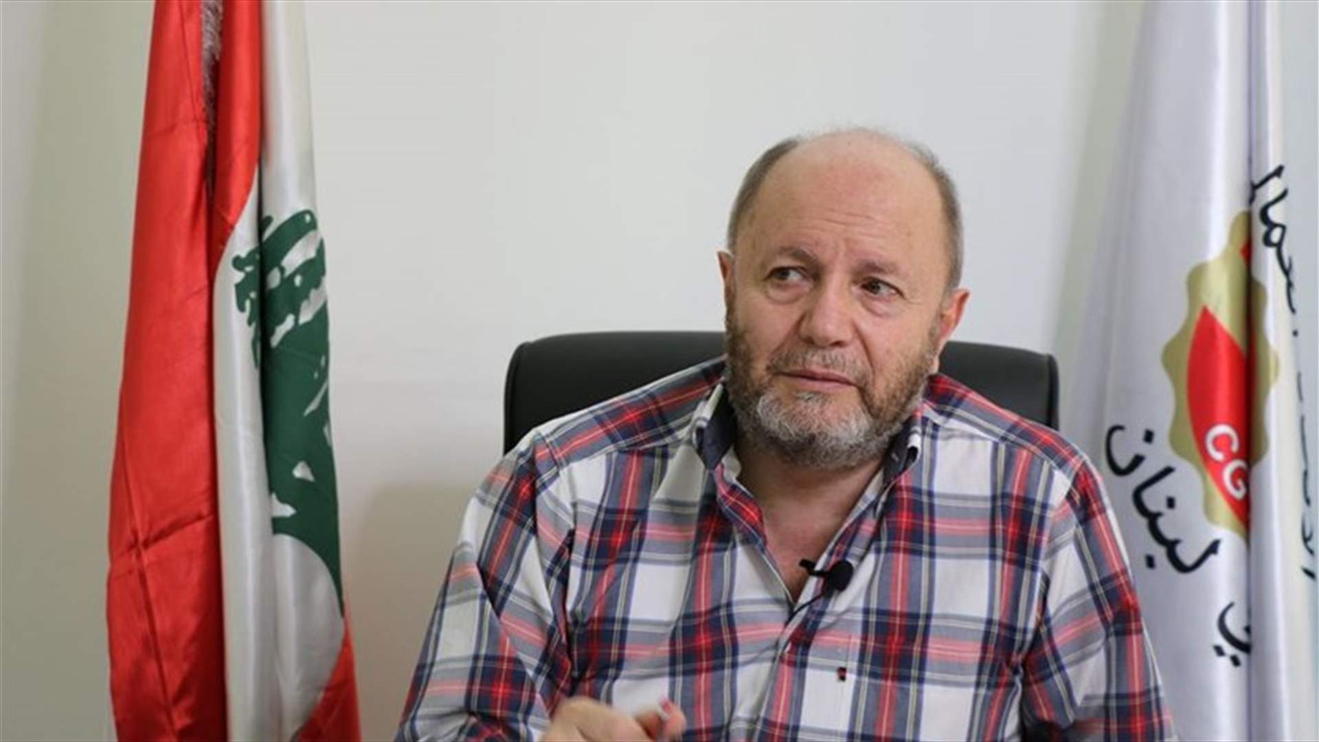 الاسمر طالب بوقف تدمير اللبنانية وايد اضراب موظفي الوطنية