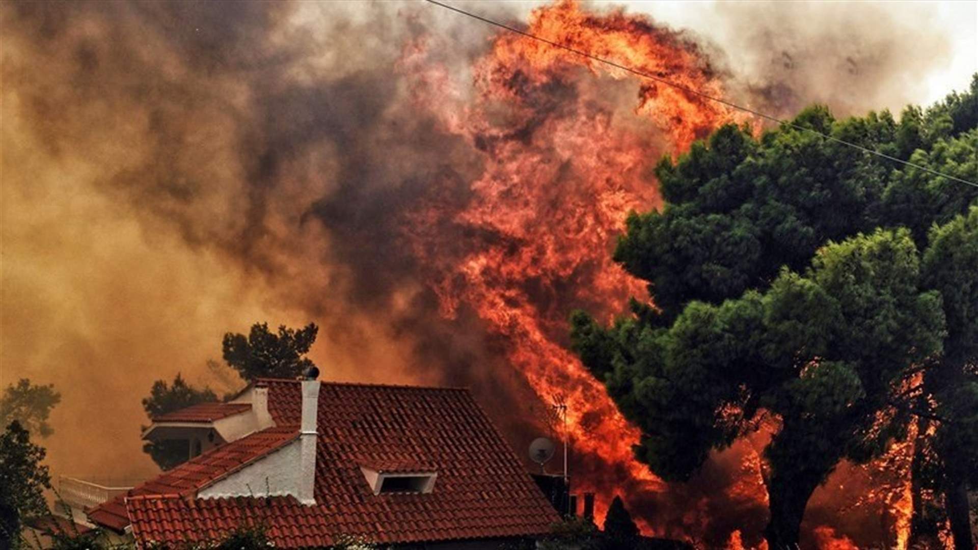 Greece tames wildfire near Athens, hundreds evacuated