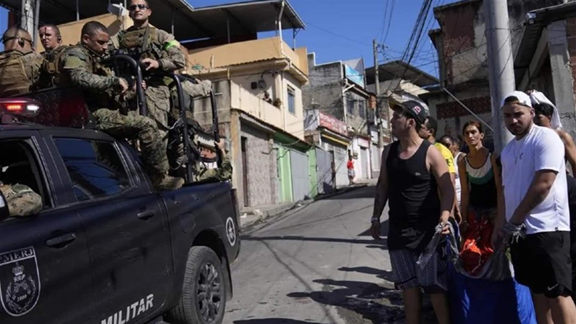 مقتل 18 شخصاً على الأقلّ في عملية لشرطة ريو دي جانيرو في مدينة صفيح