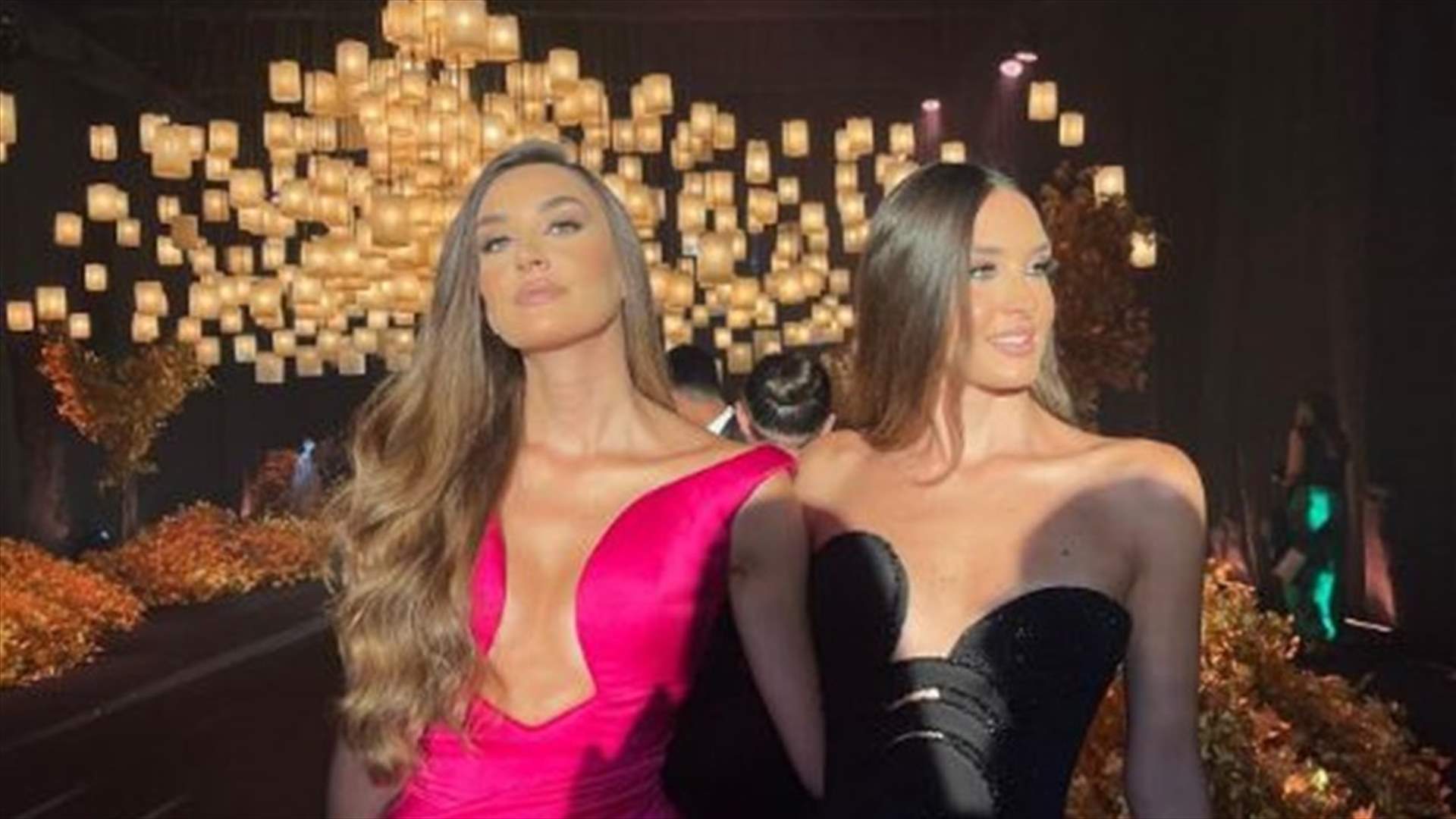 رينا ورومي شيباني تفيضان أنوثة وأناقة... أحدث ظهور لهما في حفل ملكة جمال لبنان (فيديو)
