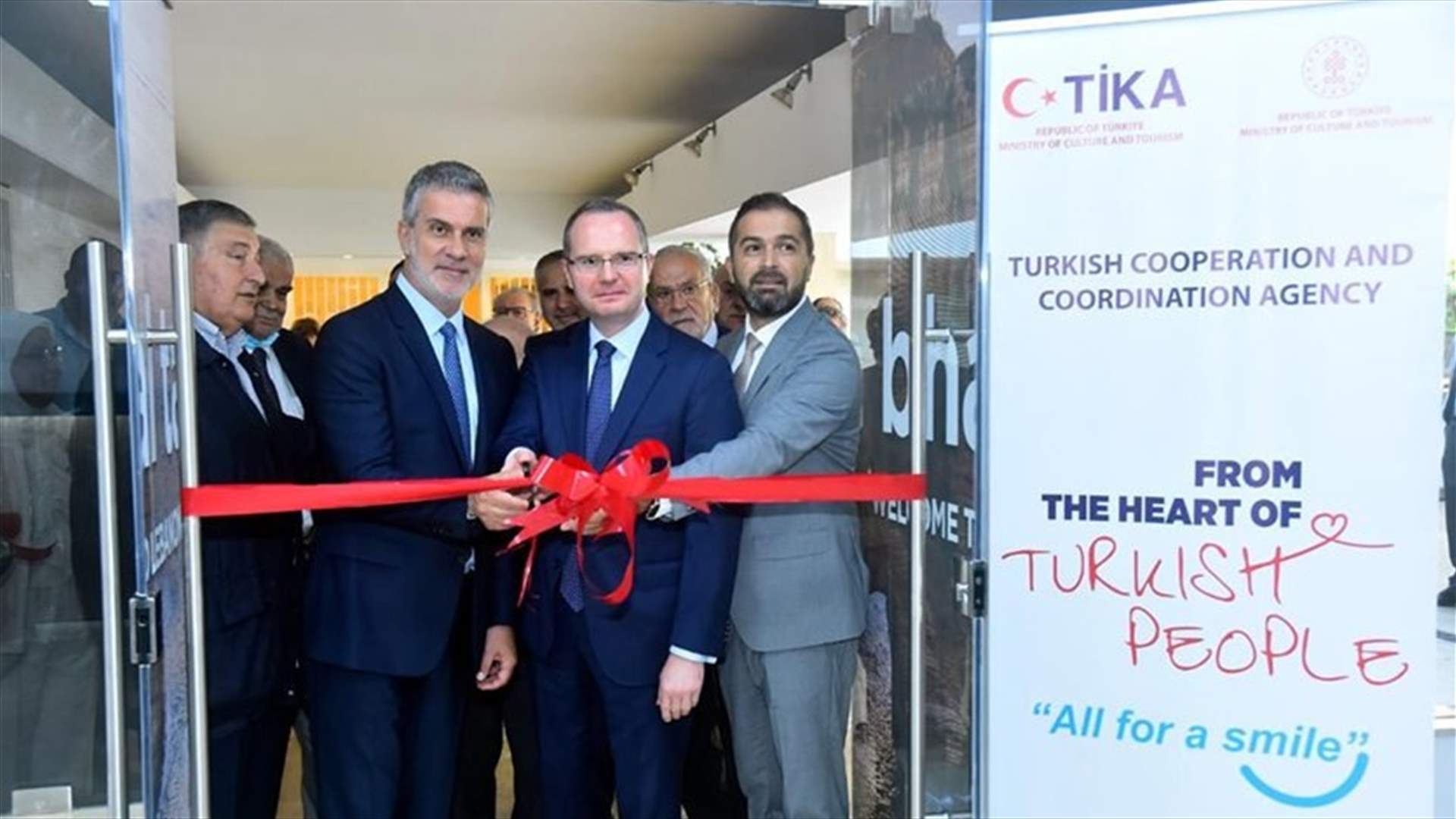 نصار إفتتح بالتعاون مع TIKA مكتب الشباك الموحد One Stop Shop في مقر الوزارة